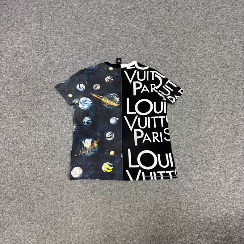Louis Vuitton Louis Vuitton Planet Patchwork Short Sleeves Size US S / EU 44-46 / 1 - 2 Thumbnail