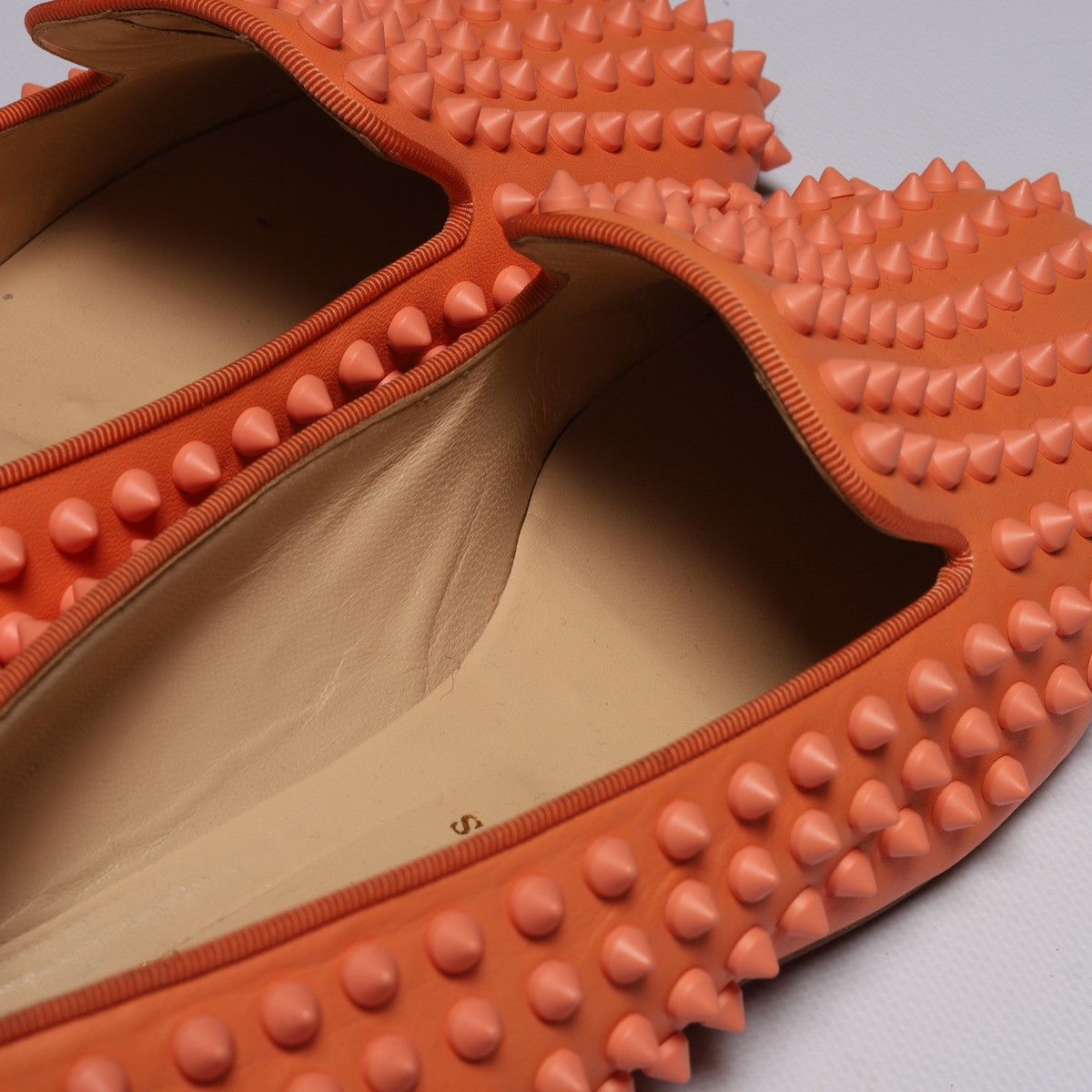 Christian Louboutin Christian Louboutin Spike Patent Loafers Shoes Size US 8 / EU 41 - 7 Thumbnail