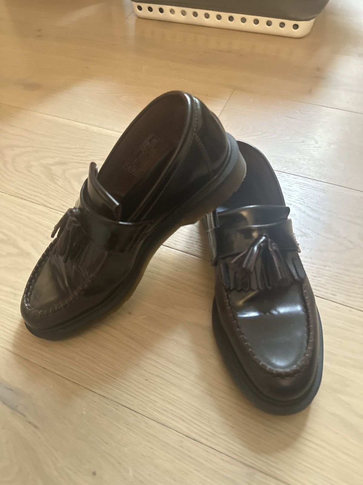 Dr. Martens Dr. Marten Adrian Tassel Loafers - Cherry Red Arcadia Size US 10 / EU 43 - 1 Thumbnail