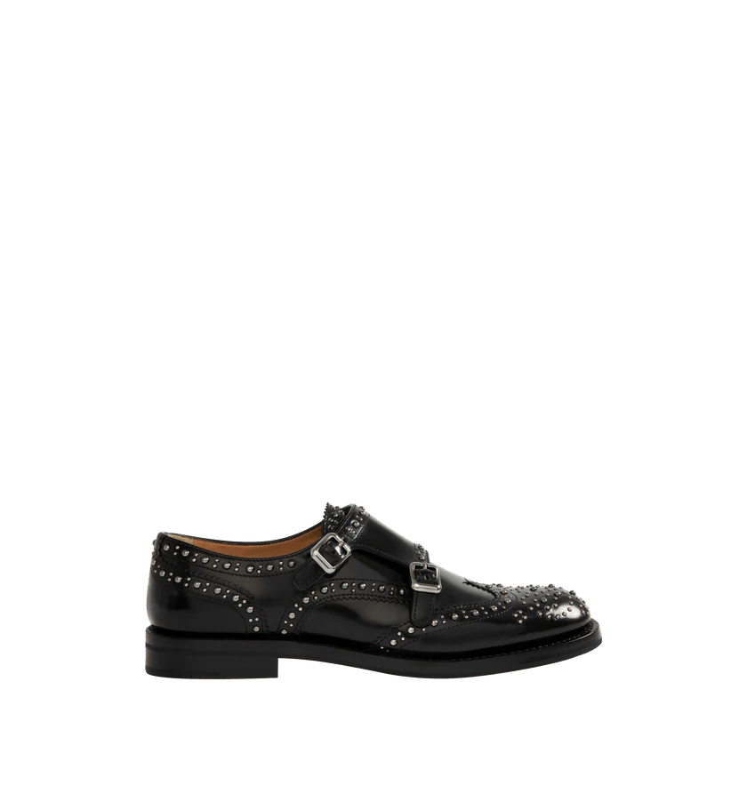 Church's o1h1sh11225 Lana Met Shoe in Black Size US 6 / IT 36 - 1 Thumbnail