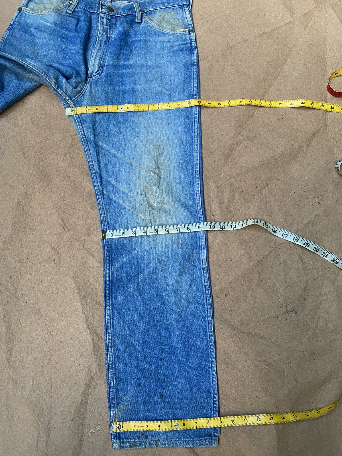If Six Was Nine × Le Grande Bleu (L.G.B.) × Wrangler Vintage Wrangler blue bell denim Size US 34 / EU 50 - 7 Thumbnail