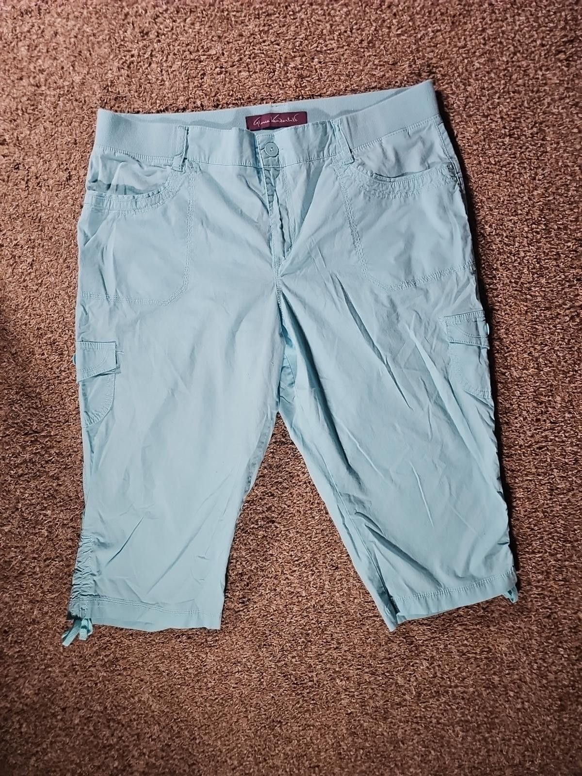 Other Gloria Vanderbilt Sz 16 Average Lillie Jersey Skimmer Capris Size 38" / US 16 / IT 52 - 1 Thumbnail