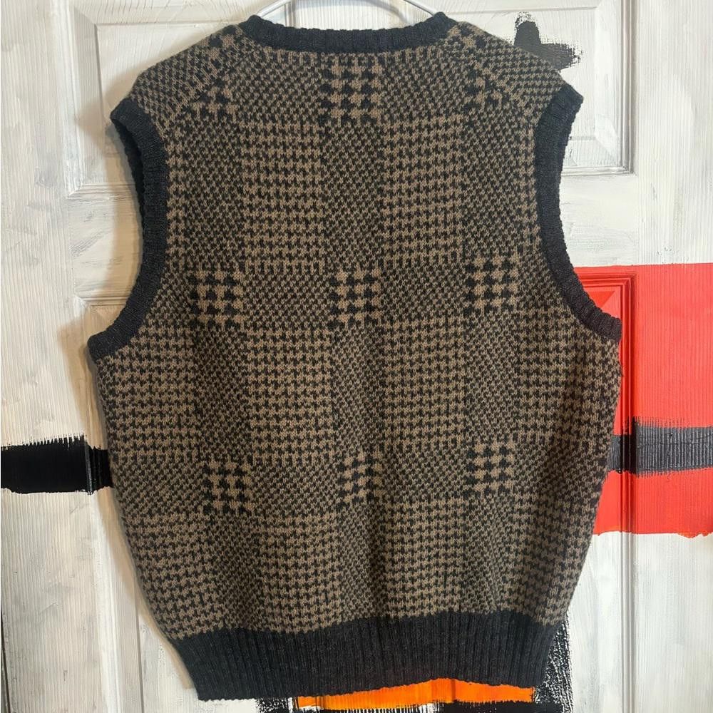 Designer New traditions X-Large houndstooth navy sweater vest Size US XL / EU 56 / 4 - 3 Thumbnail