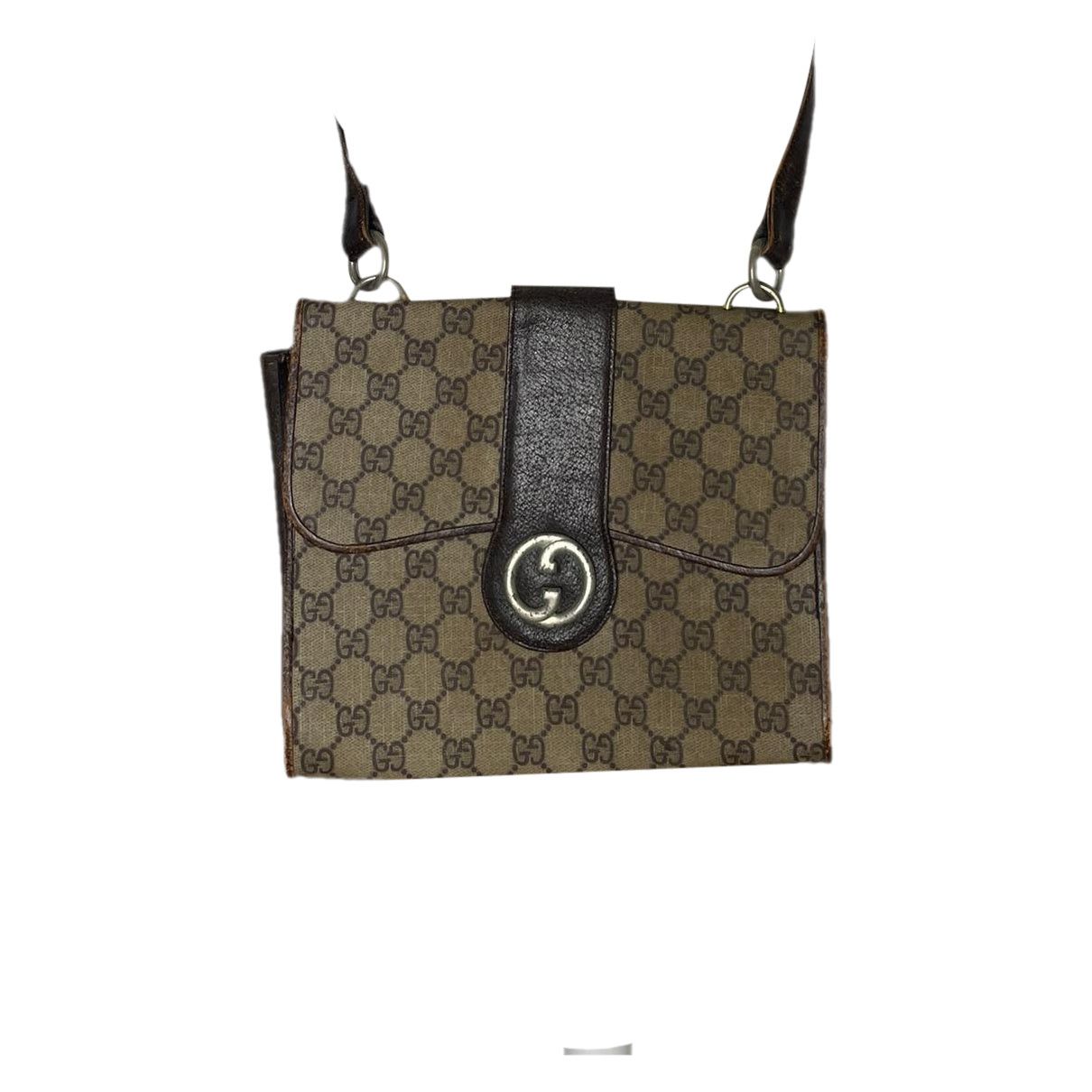 Gucci GG Marmont Animalier Grey Leather Handbag Size ONE SIZE - 1 Thumbnail