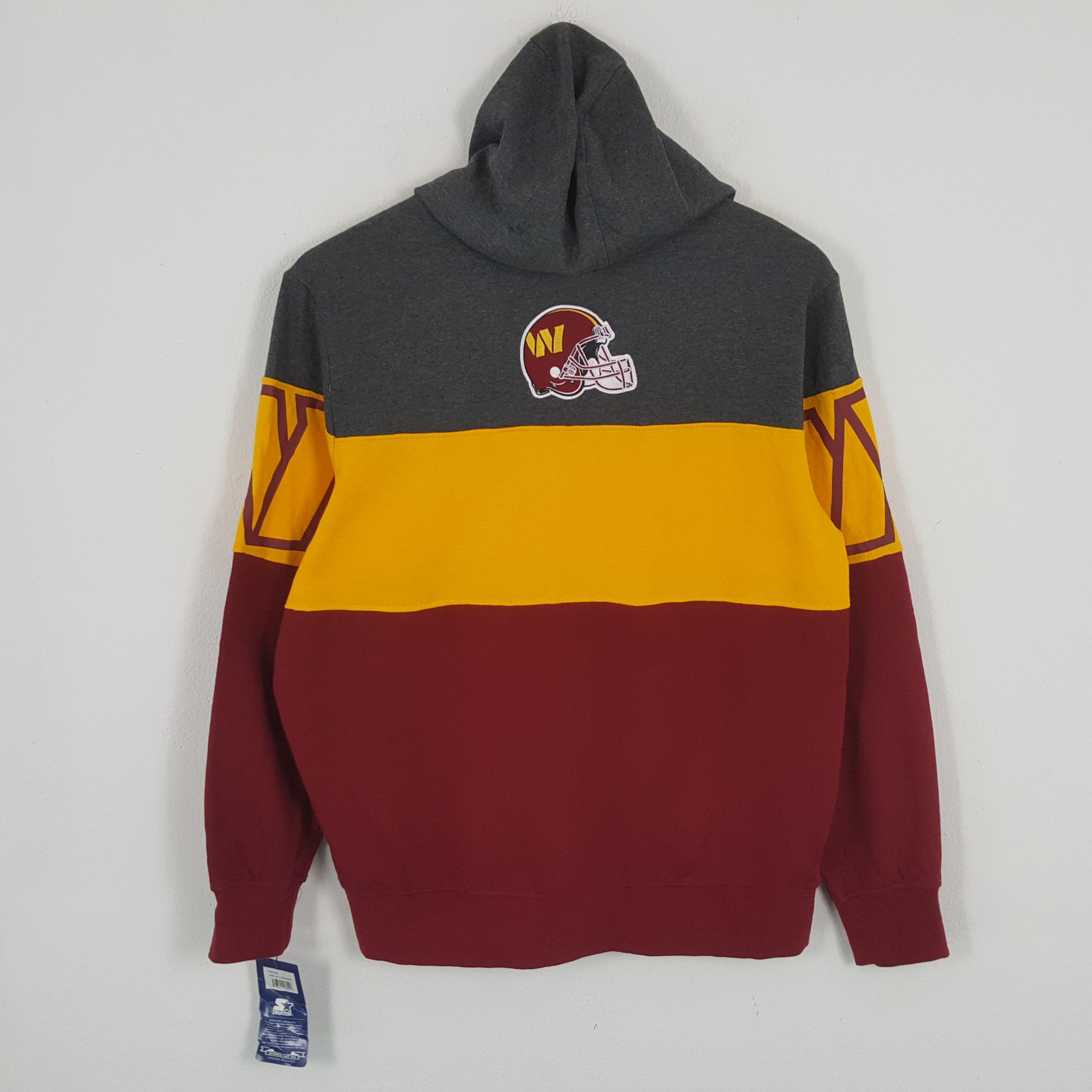 NFL × Starter × Vintage WASHINGTON COMANDERS NFL Football Team Hoodies Size US XL / EU 56 / 4 - 3 Thumbnail
