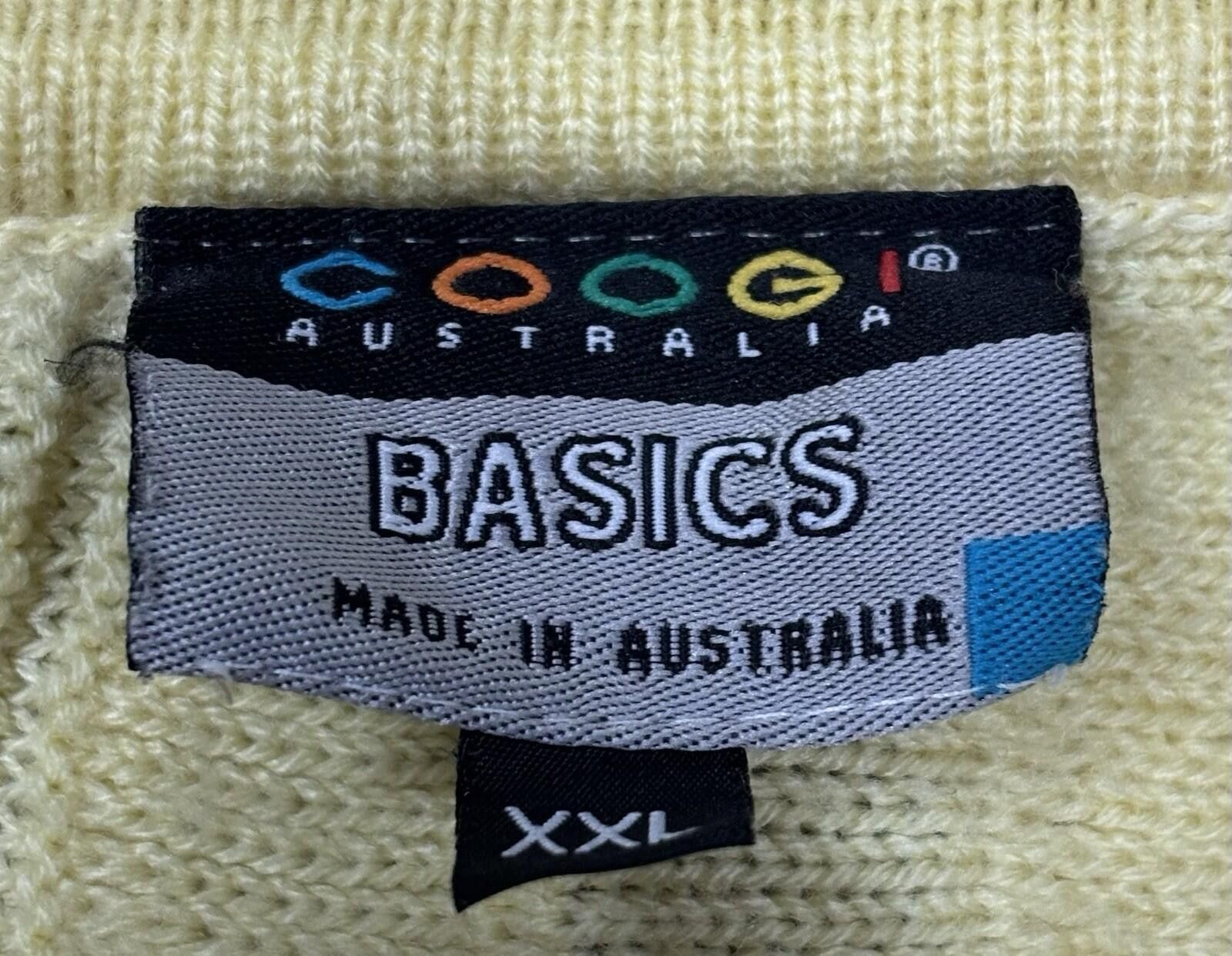 Coogi Coogi Polo Sweater Mens 2XL Wool 3D Knit Biggie Yellow 90s Size US XXL / EU 58 / 5 - 2 Thumbnail