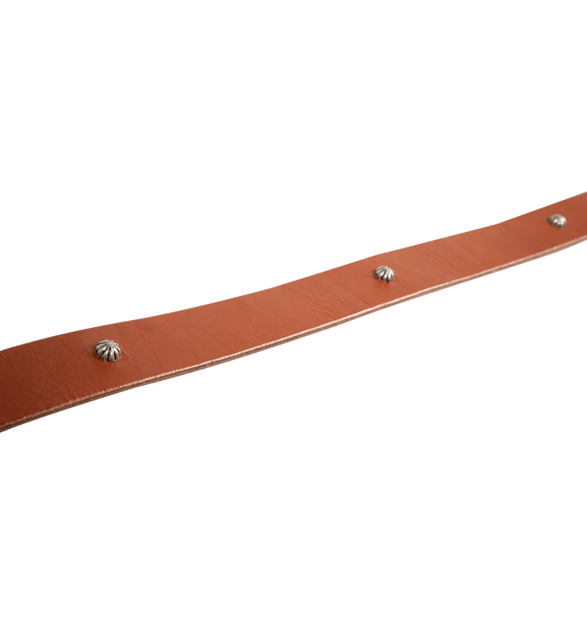 Full Count & Co. o1h1sh11225 Size:36/ Umbrella Studs Belt in Brown Size ONE SIZE - 2 Thumbnail