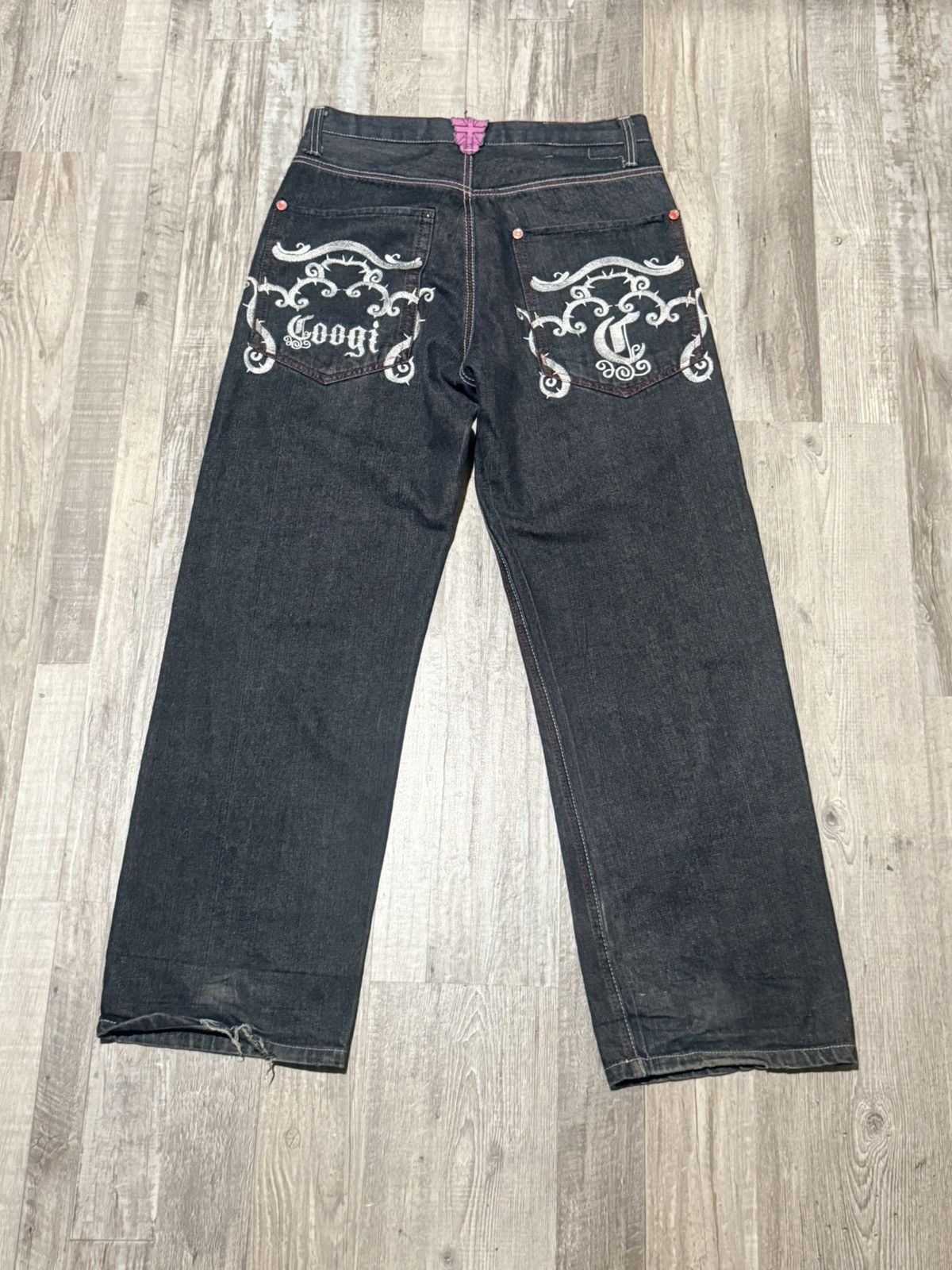 Coogi Coogi Embroidered Baggy Jeans Size US 30 / EU 46 - 1 Thumbnail