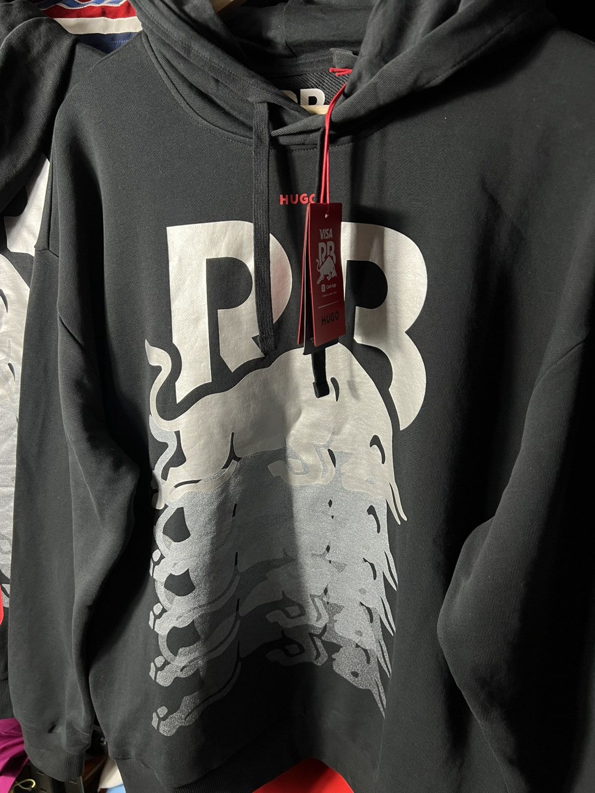Hugo HUGO Red Bull Racing Oversized Hoodie Black F1 Visa Cash App Size US M / EU 48-50 / 2 - 10 Thumbnail