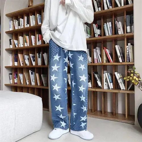 High Sport × Japanese Brand × Jean Japanese style straight patchwork mueki pants Size US 34 / EU 50 - 3 Thumbnail