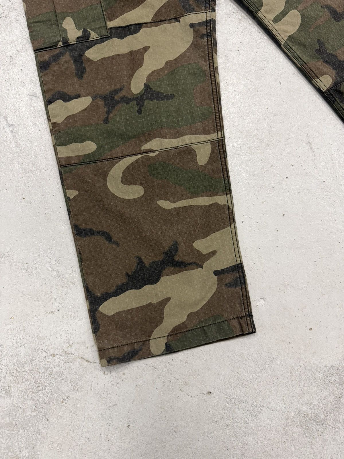 Chrome Hearts Chrome Hearts Leather Cross Patch Ripstop Camo Cargos W36 Size US 36 / EU 52 - 4 Thumbnail