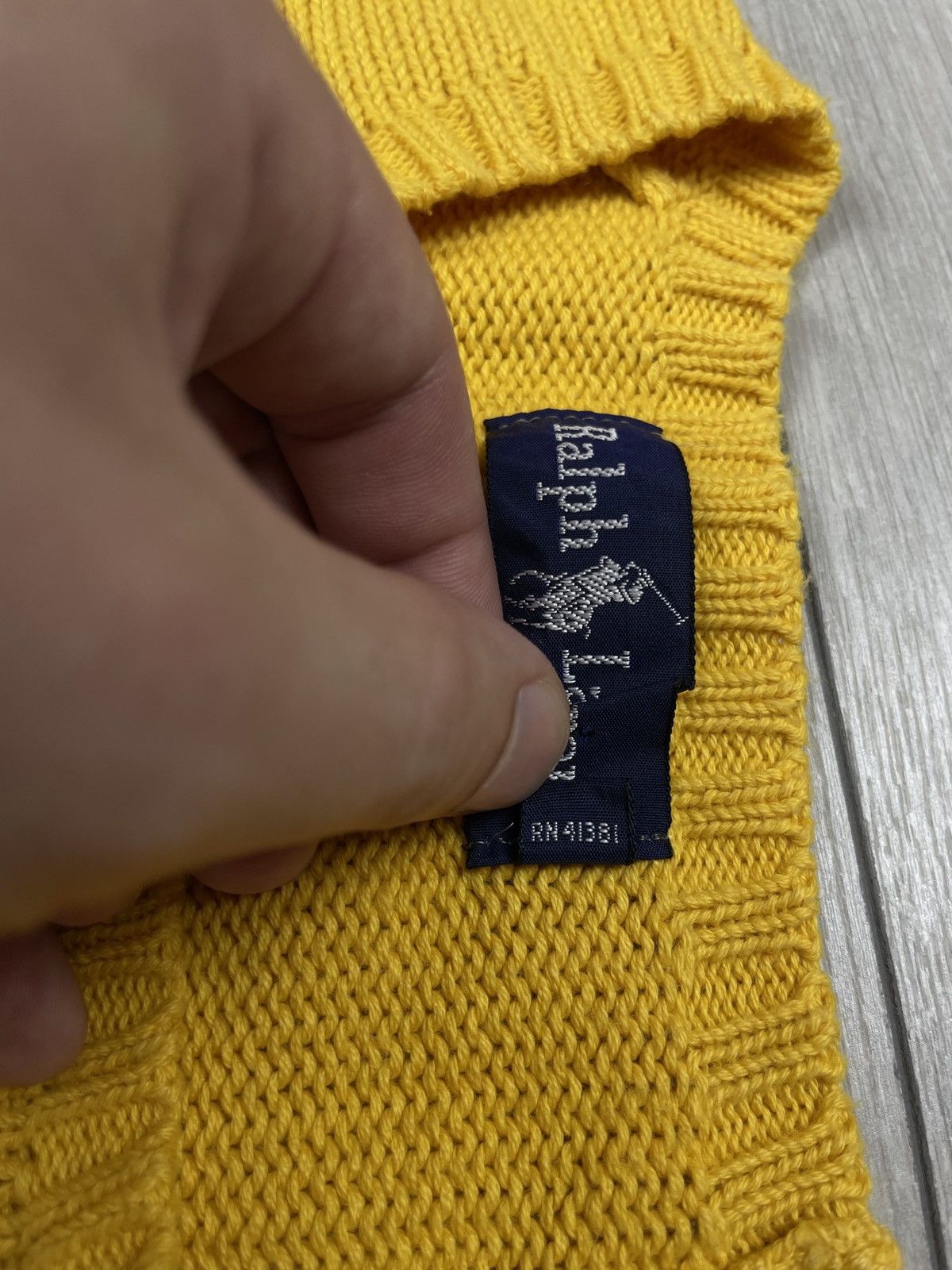Polo Ralph Lauren Polo Ralph Lauren Knitted Men’s Sweater Size M Yellow Size US M / EU 48-50 / 2 - 4 Thumbnail