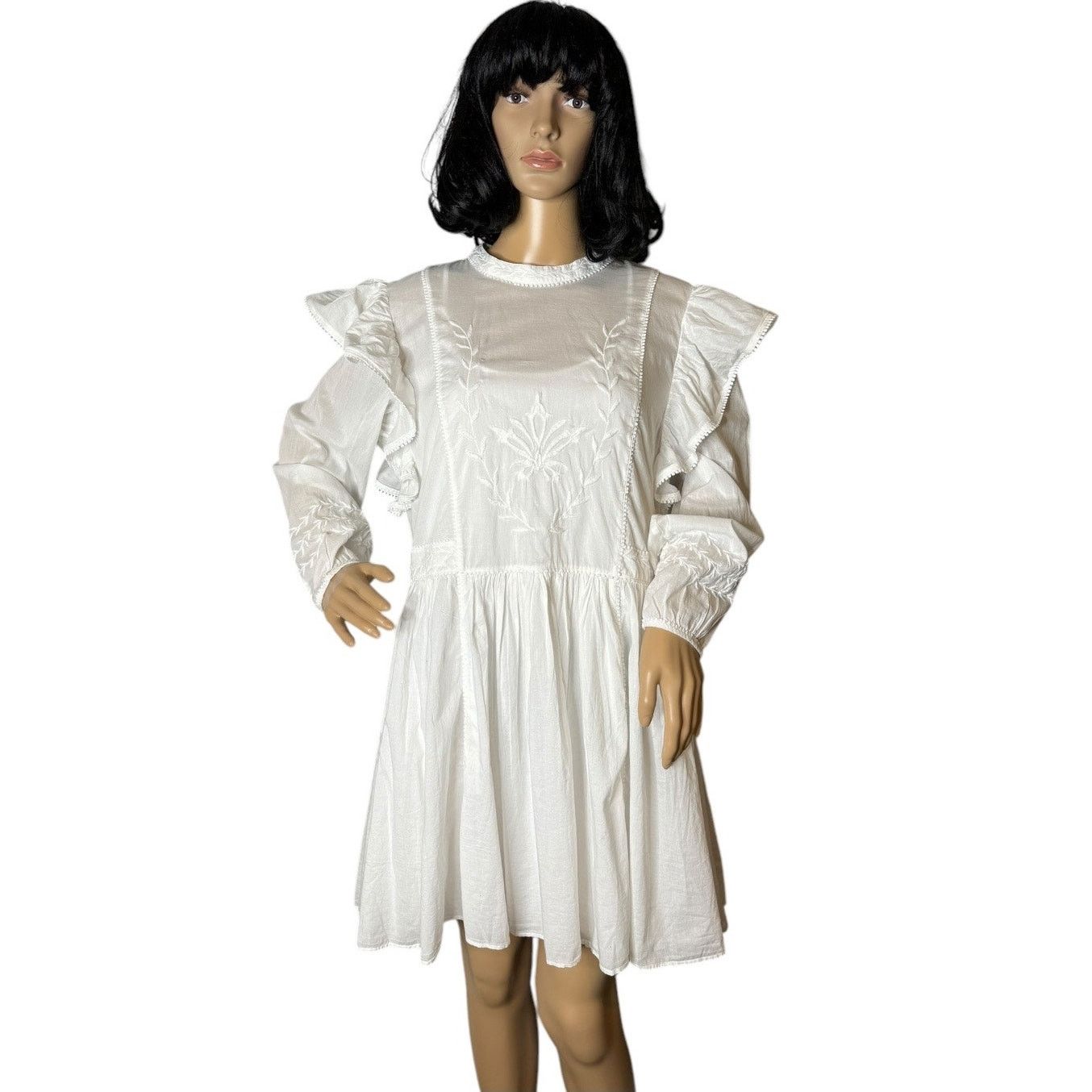 sachin and babi light blue dress 23 best white summer dresses, per stylists main image 1