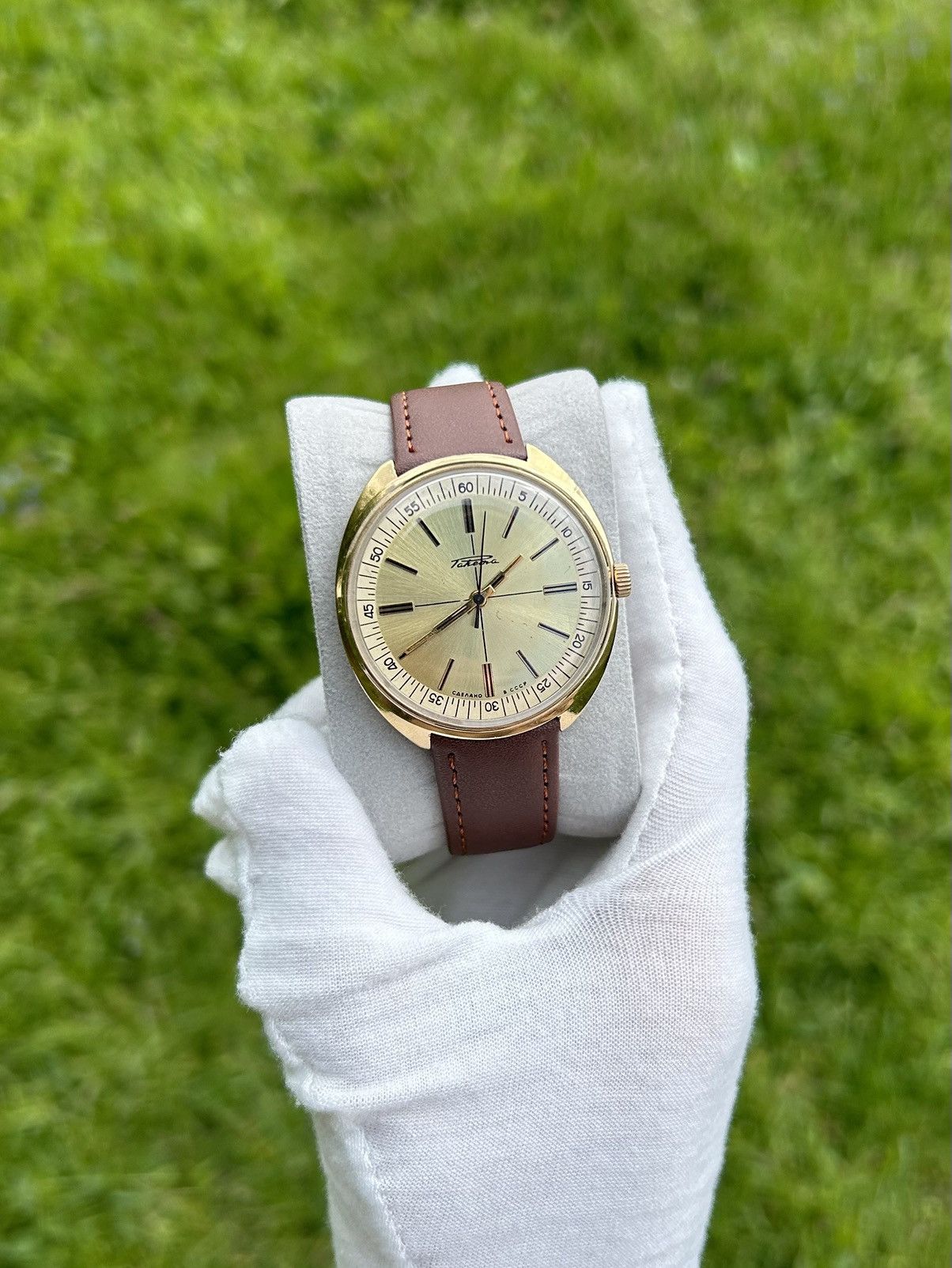 Vintage Vintage Watch Raketa Soviet USSR Mechanical Authentic 1980s Size ONE SIZE - 2 Thumbnail