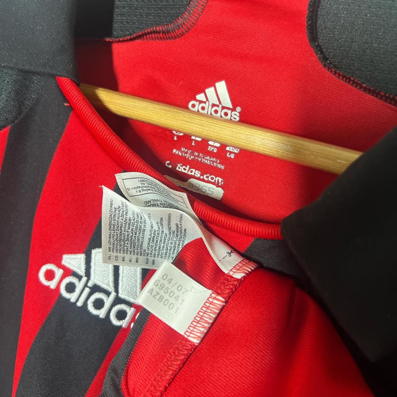 Adidas AC Milan Ronaldo 2007-2008 Home Jersey | Soccer Size US L / EU 52-54 / 3 - 3 Thumbnail
