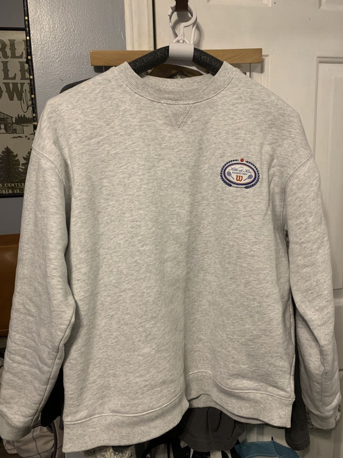 Kith × Wilson Kith x Wilson Crewneck Raquet Club Medium Size US M / EU 48-50 / 2 - 2 Thumbnail