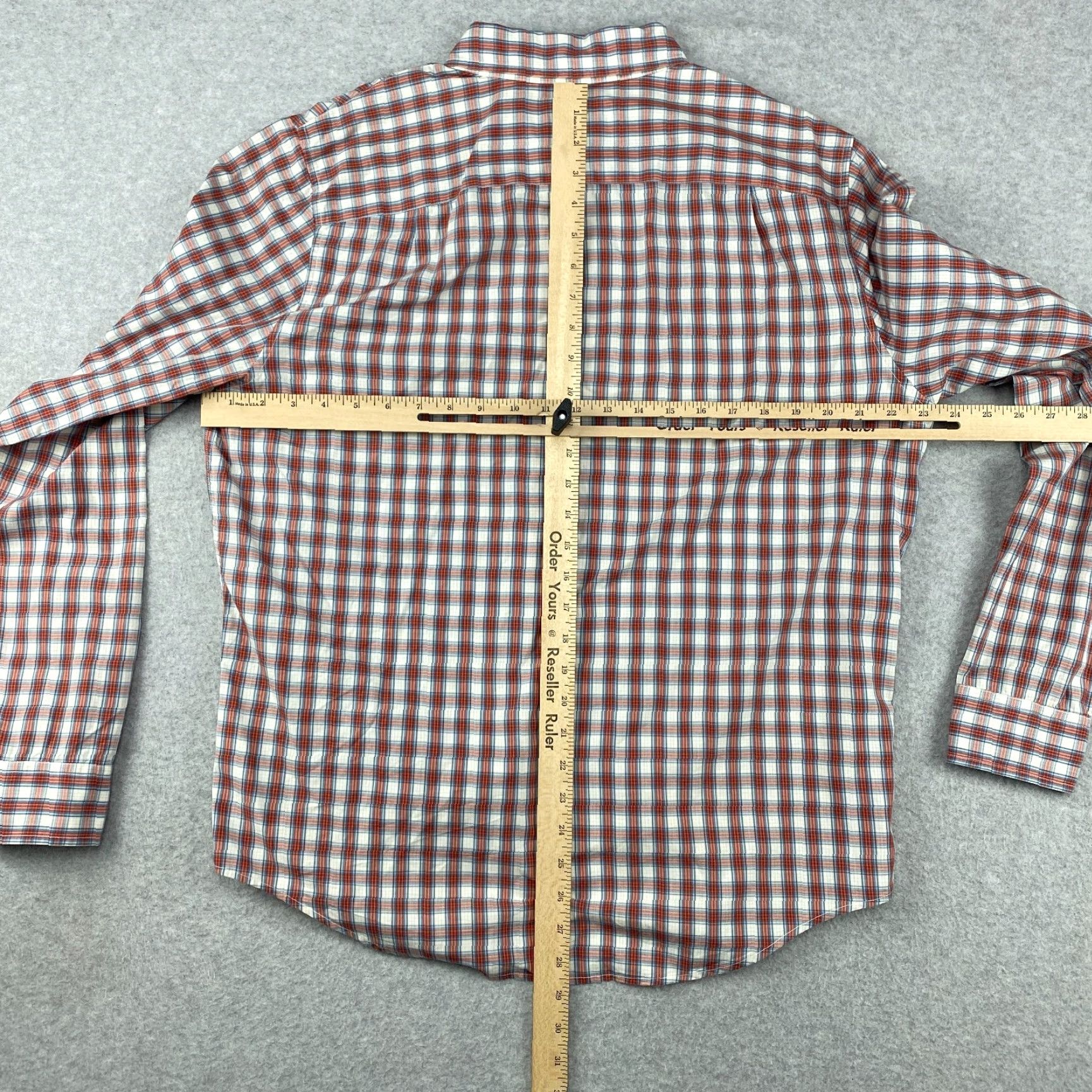 Abercrombie & Fitch Abercrombie & Fitch Button-Down Shirt Mens XL Multicolor Plaid Slim Long Sleeve Size US XL / EU 56 / 4 - 6 Thumbnail