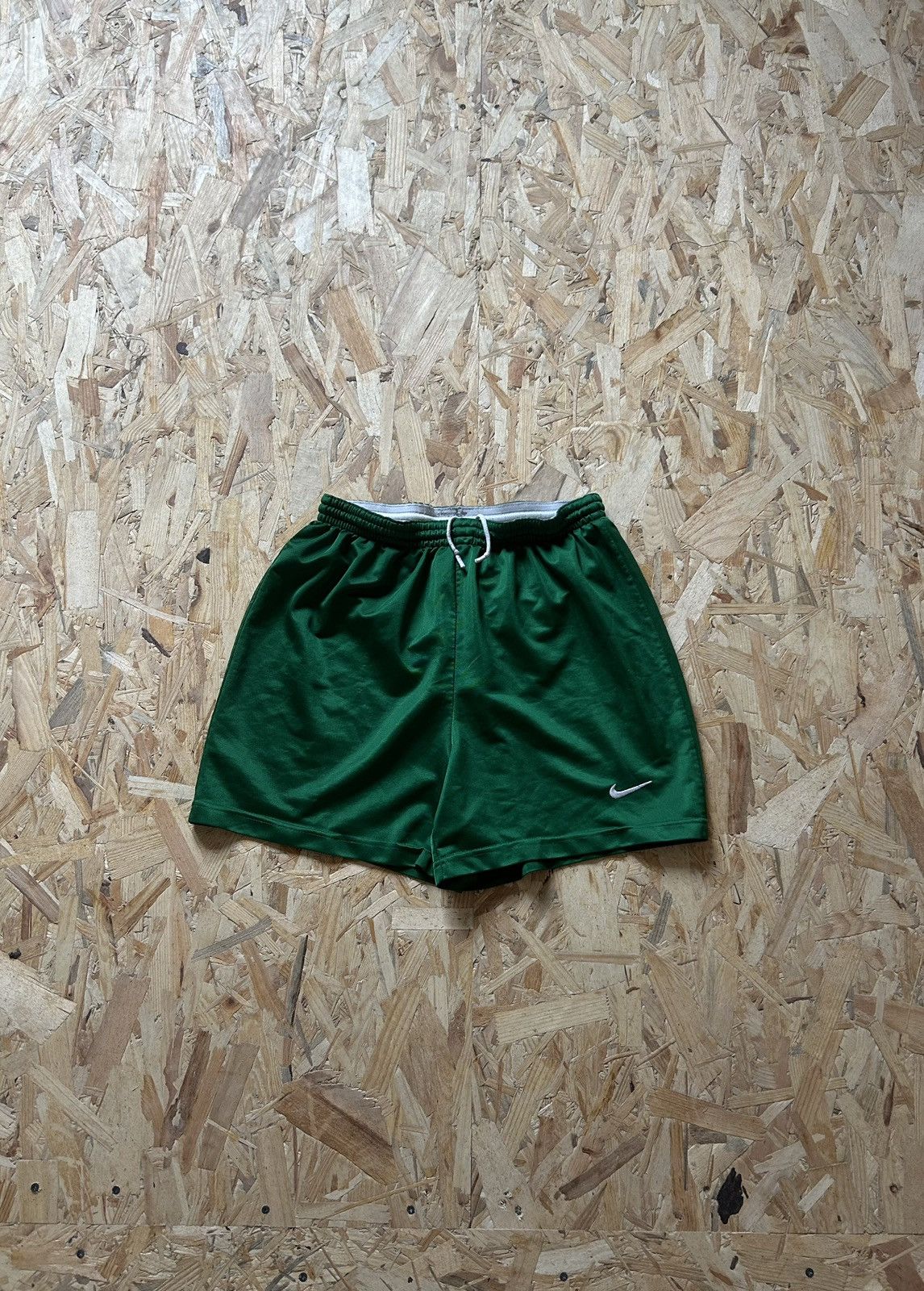 Nike × Vintage Vintage Nike emerald green shorts y2k vintage Size US 32 / EU 48 - 1 Thumbnail