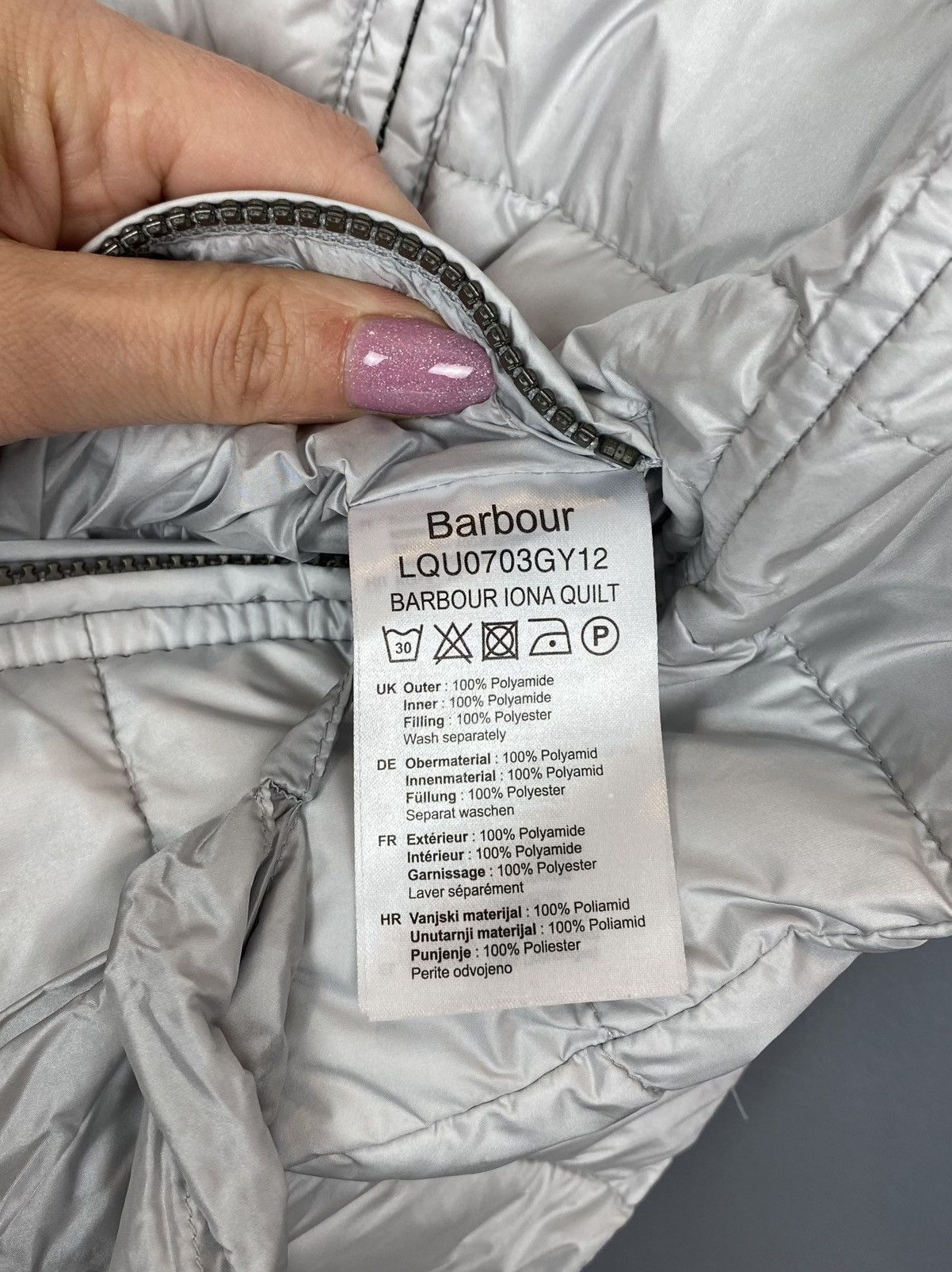 Barbour Barbour Iona Quilted Packable Jacket Long Sleeve Womens UK10 Size M / US 6-8 / IT 42-44 - 12 Thumbnail