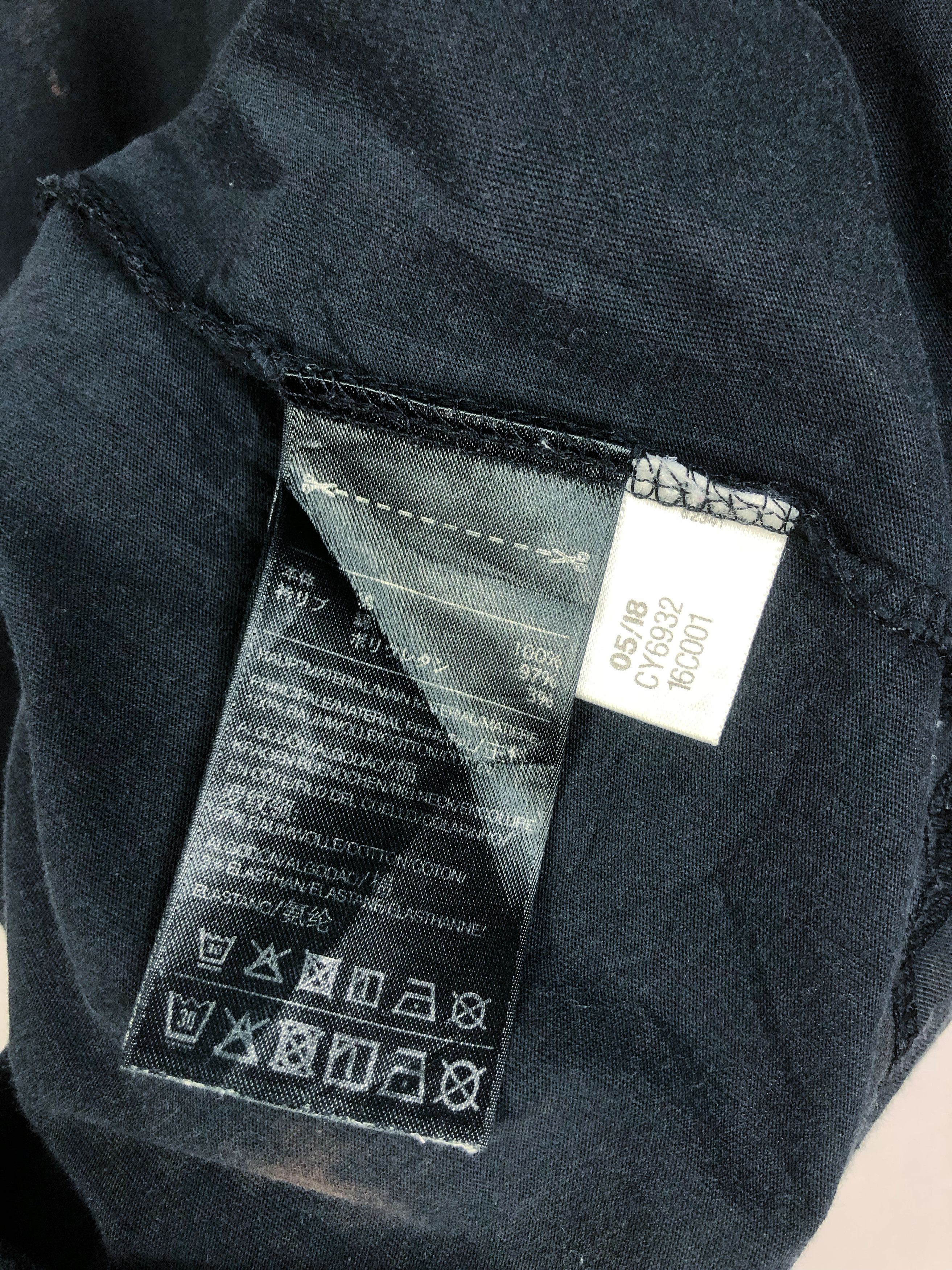 Y-3 Rare Yohji Yamamoto Y-3 X Adidas Big Logo Tee Size US XL / EU 56 / 4 - 10 Thumbnail