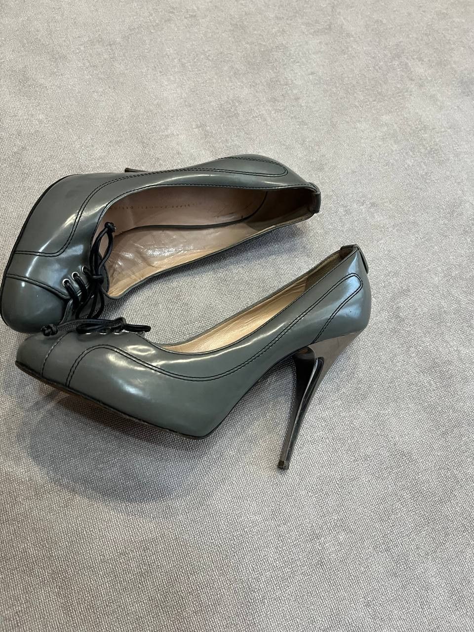 Giuseppe Zanotti Giuseppe Zanotti Open Women`s Rare Pumps Heels Gray 39 US 9 Size US 9 / IT 39 - 4 Thumbnail
