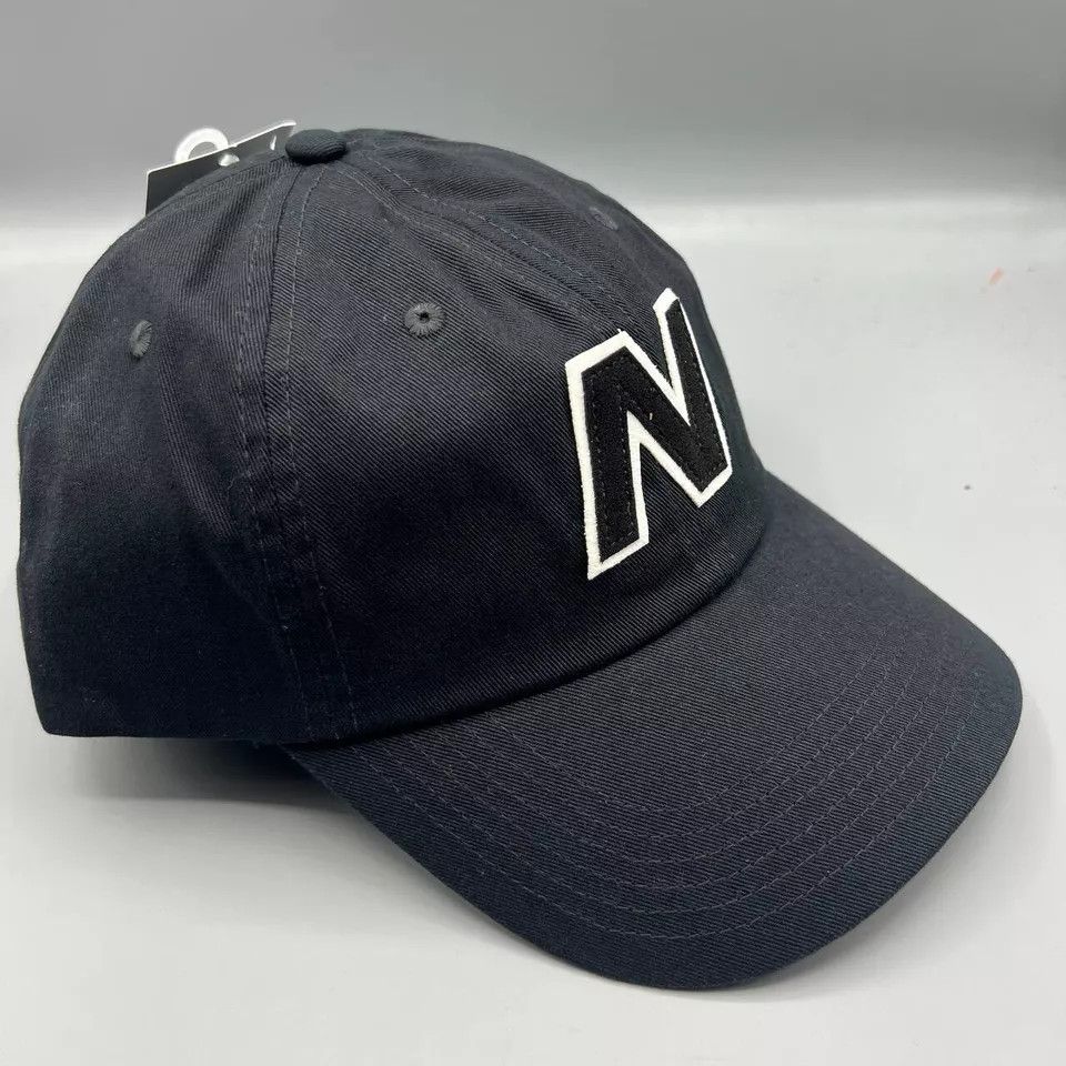 New Balance New Balance Logo Hat Men Black Snap Back Cap New Size ONE SIZE - 3 Thumbnail