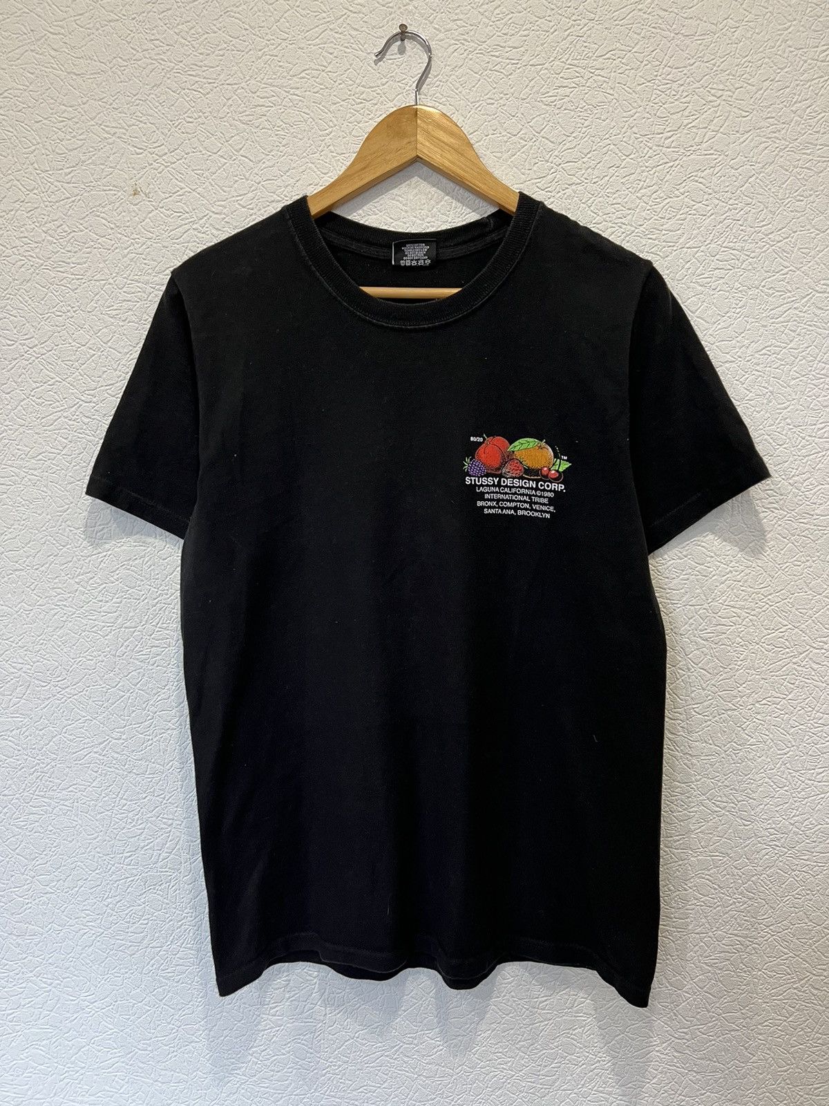Stussy Vintage Stussy Fruits Design Corp. 90’s T Shirt Tee Size US S / EU 44-46 / 1 - 3 Thumbnail
