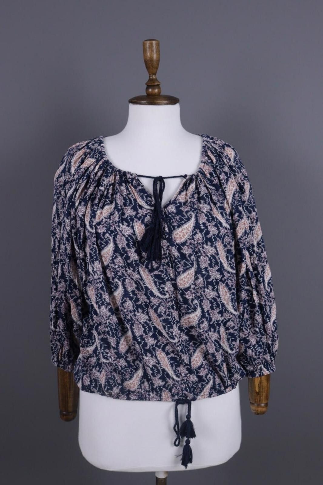 Denim & Supply Ralph Lauren Denim & Supply Ralph Lauren RL Boho Floral Top Blouse Sz S Size S / US 4 / IT 40 - 1 Thumbnail