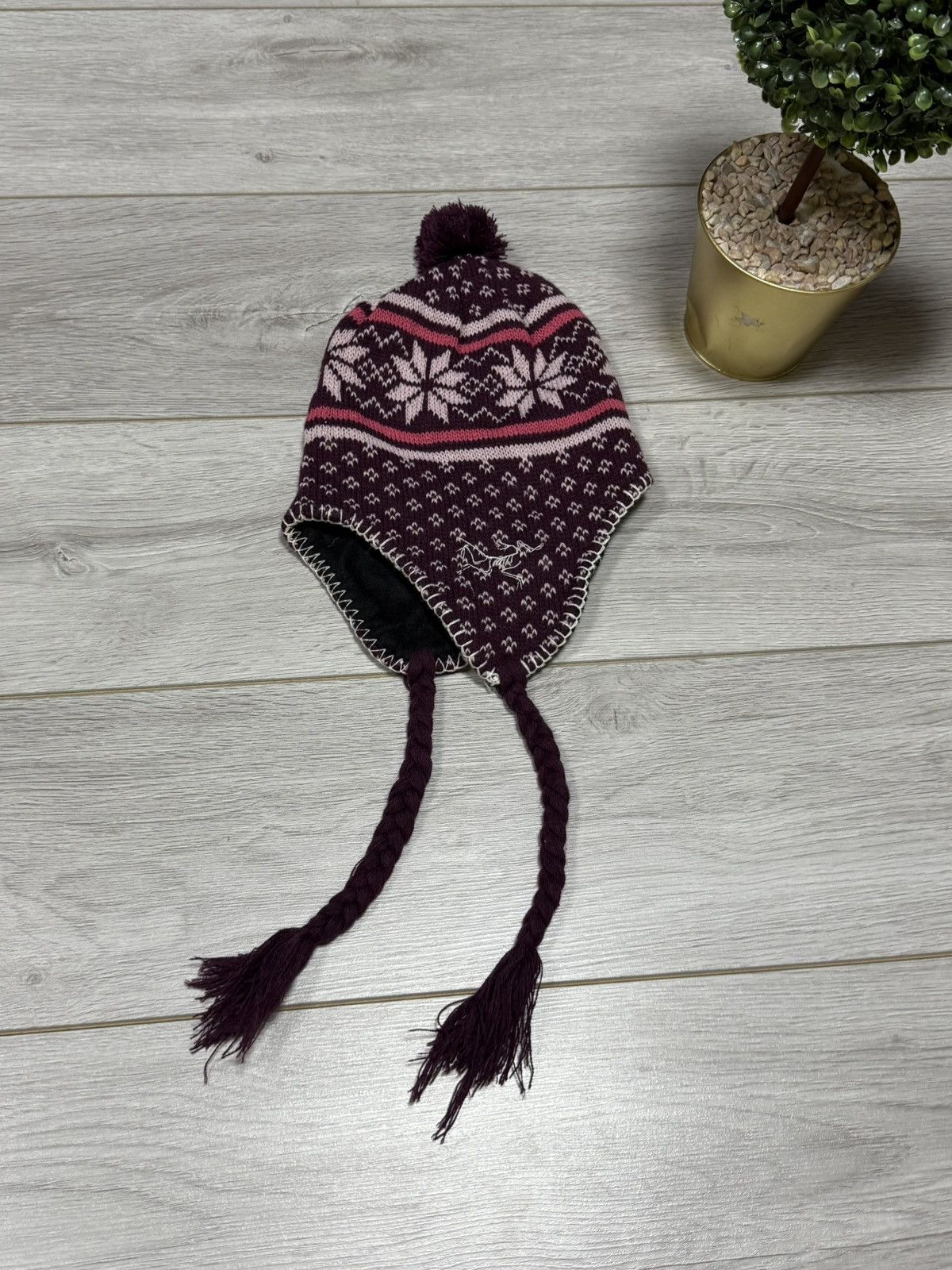 Arc'teryx Arcteryx knitted bird lace hat beanie patterns norway style Size ONE SIZE - 1 Thumbnail