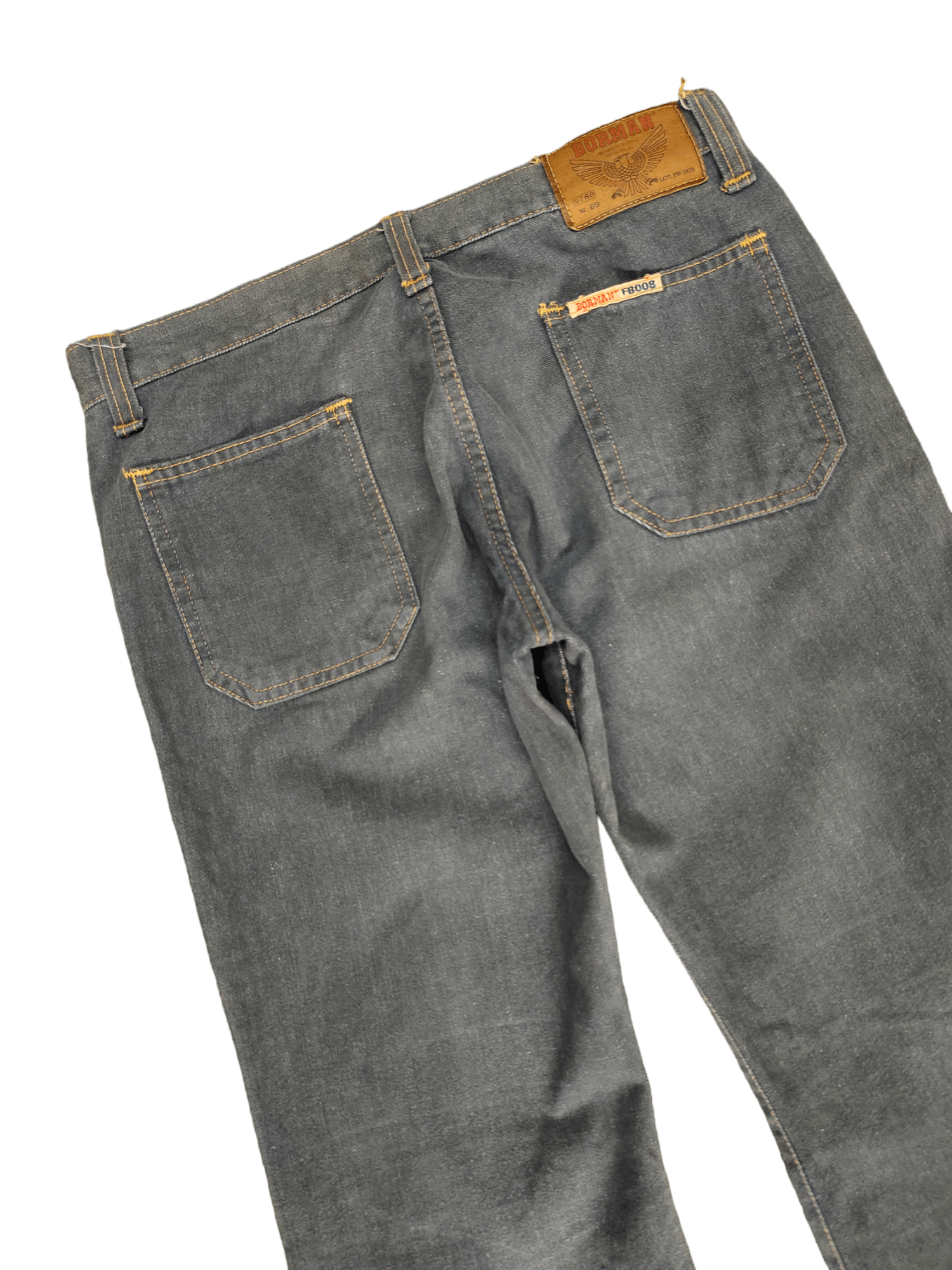 If Six Was Nine Flare Jeans Borman Distress Faded Bootcut Bell Bottom 80s Size US 30 / EU 46 - 13 Thumbnail
