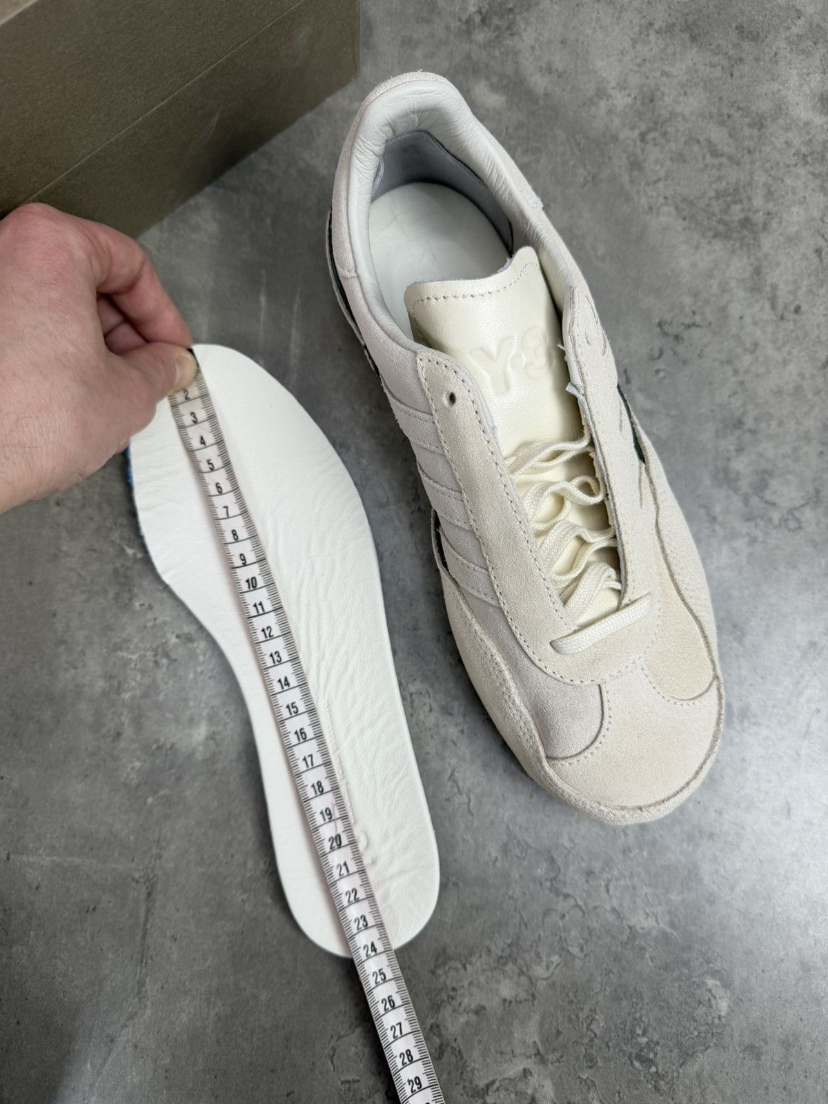 Adidas Adidas Y-3 Gazelle Cream White Sneakers Size 37 1/3 Size US 6.5 / IT 36.5 - 13 Thumbnail