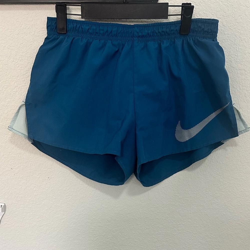 Nike Nike Dry City Core Dri-Fit Blue Pull-On Shorts Size Large Size 34" / US 12 / IT 48 - 3 Thumbnail
