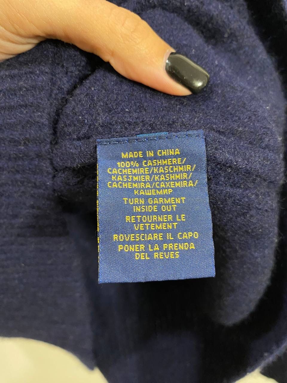 Polo Ralph Lauren Polo Ralph Lauren Cashmere sweater Size M / US 6-8 / IT 42-44 - 4 Thumbnail