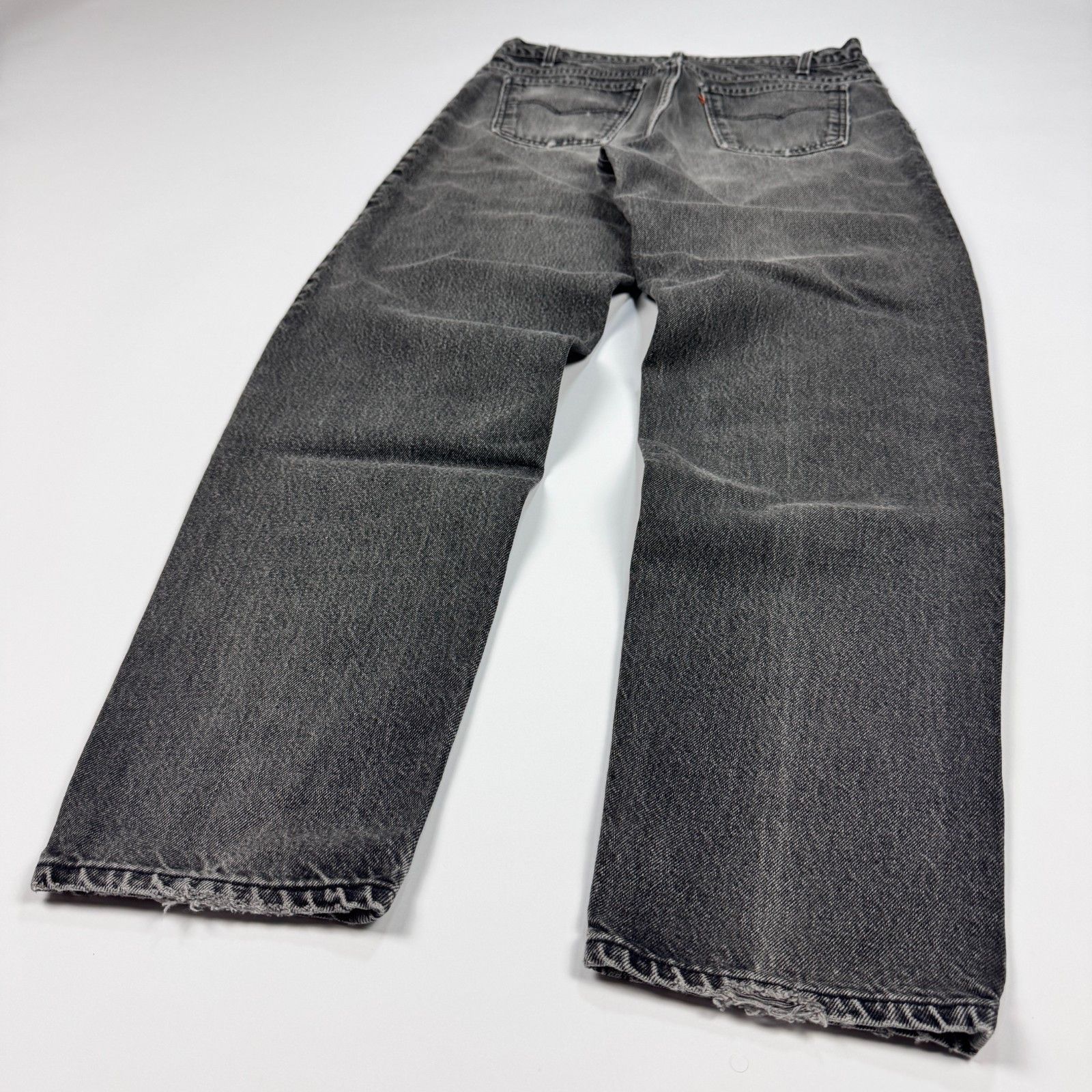 Levi's Vtg Levi's 550 Orange Tab USA Faded Black Jeans 36 Size US 36 / EU 52 - 4 Thumbnail