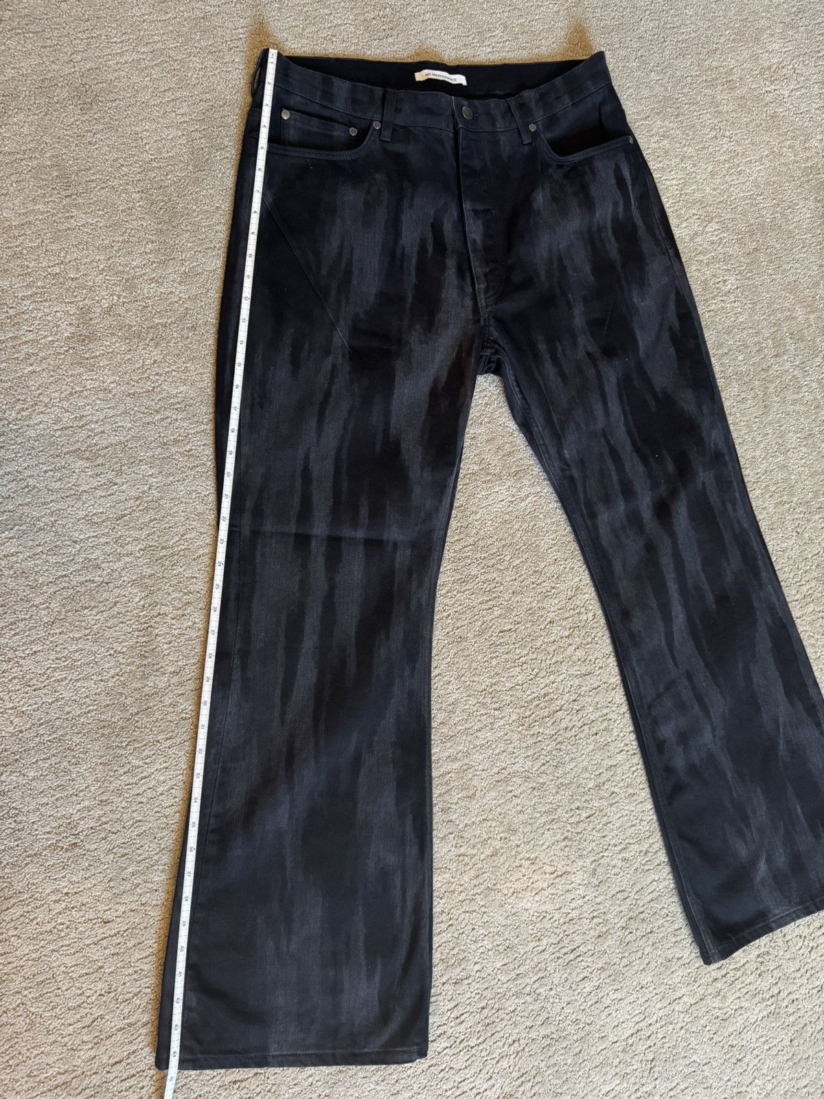 No Maintenance Black Denim Size US 36 / EU 52 - 5 Thumbnail
