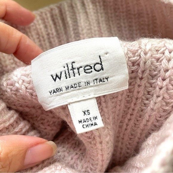Aritzia Aritzia Wilfred Pink Durandal Merino Wool Sleeveless Vest Size XS / US 0-2 / IT 36-38 - 4 Thumbnail