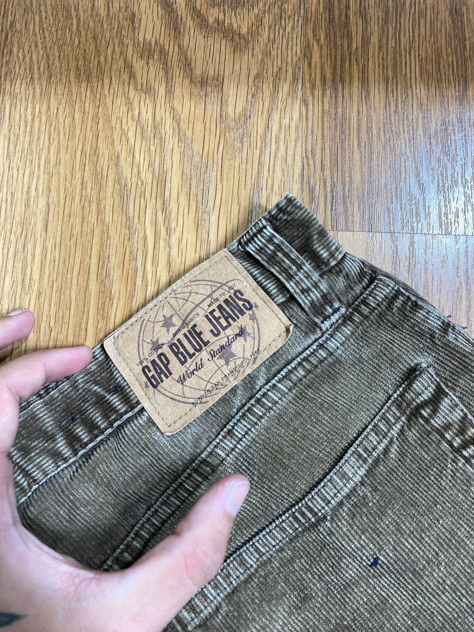 Gap Vintage GAP Corduroy Pants Brown Size US 29 - 19 Thumbnail