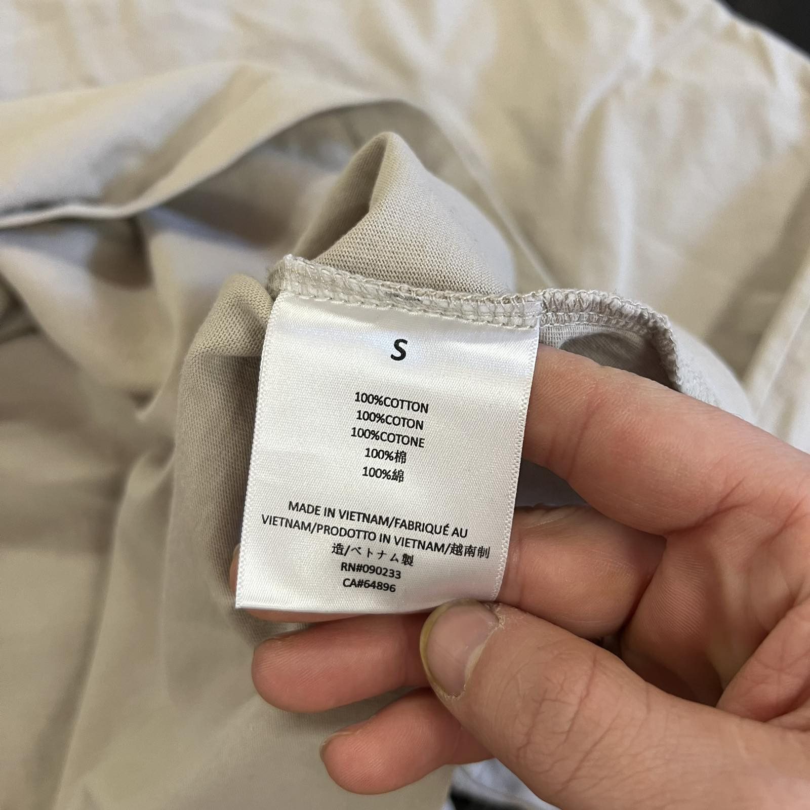 Essentials × Fear of God Fear of God Essentials Tee Core Heather Sz S Size US S / EU 44-46 / 1 - 5 Thumbnail