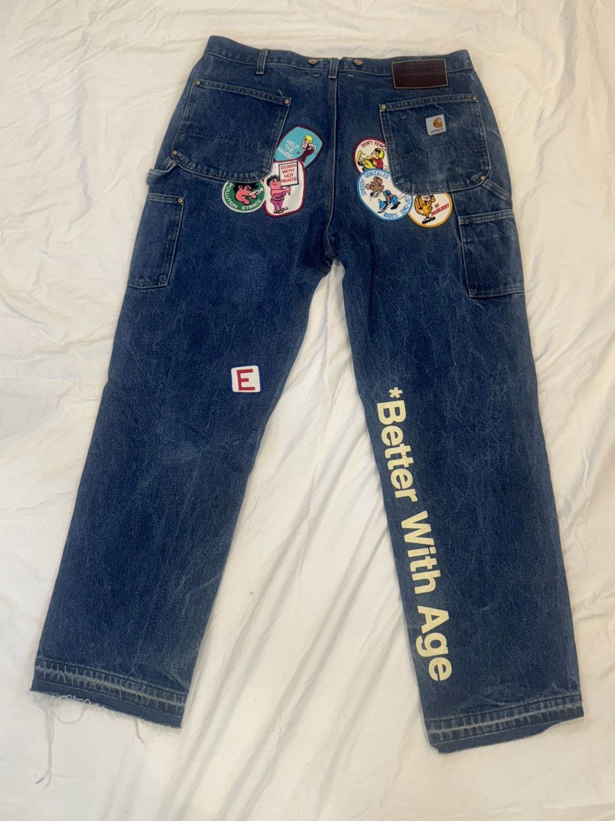 Better With Age Better With Age patch denim Carhartt Jeans Size US 38 / EU 54 - 2 Thumbnail
