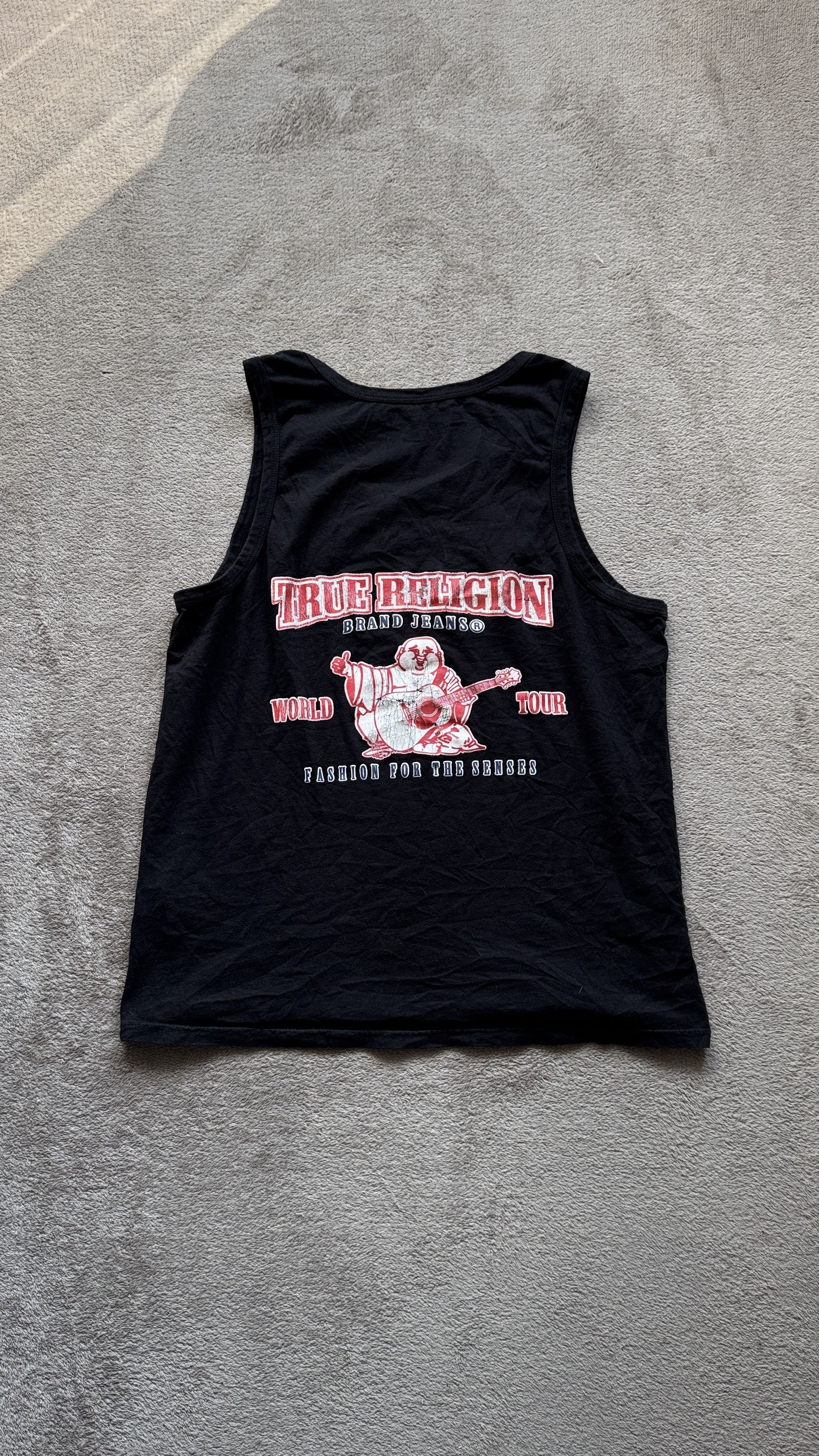 Hysteric Glamour × True Religion True Religion Big Logo Y2K vintage sleeveless tee Size US M / EU 48-50 / 2 - 1 Thumbnail