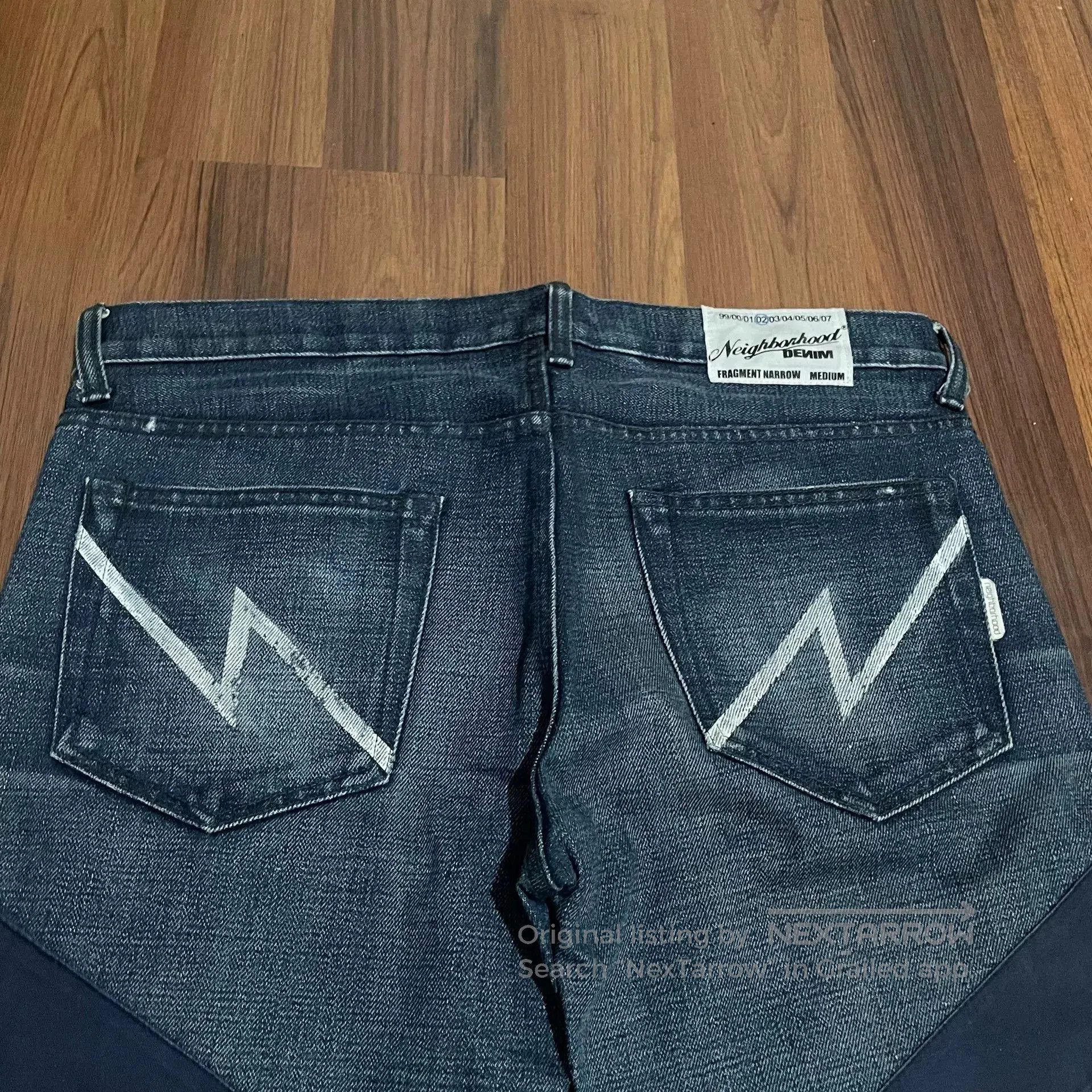 Neighborhood NEIGHBORHOOD 02 Patched Washed Jeans. Size US 43 - 4 Thumbnail