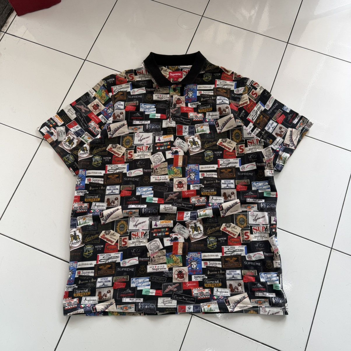 Supreme Crucifixion Polo | Grailed