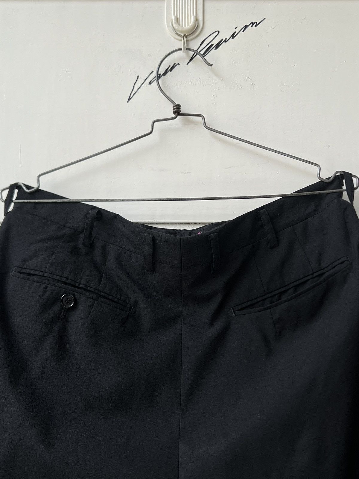Yves Saint Laurent Yves Saint Laurent Pour Homme Black Pants Size US 28 / EU 44 - 16 Thumbnail