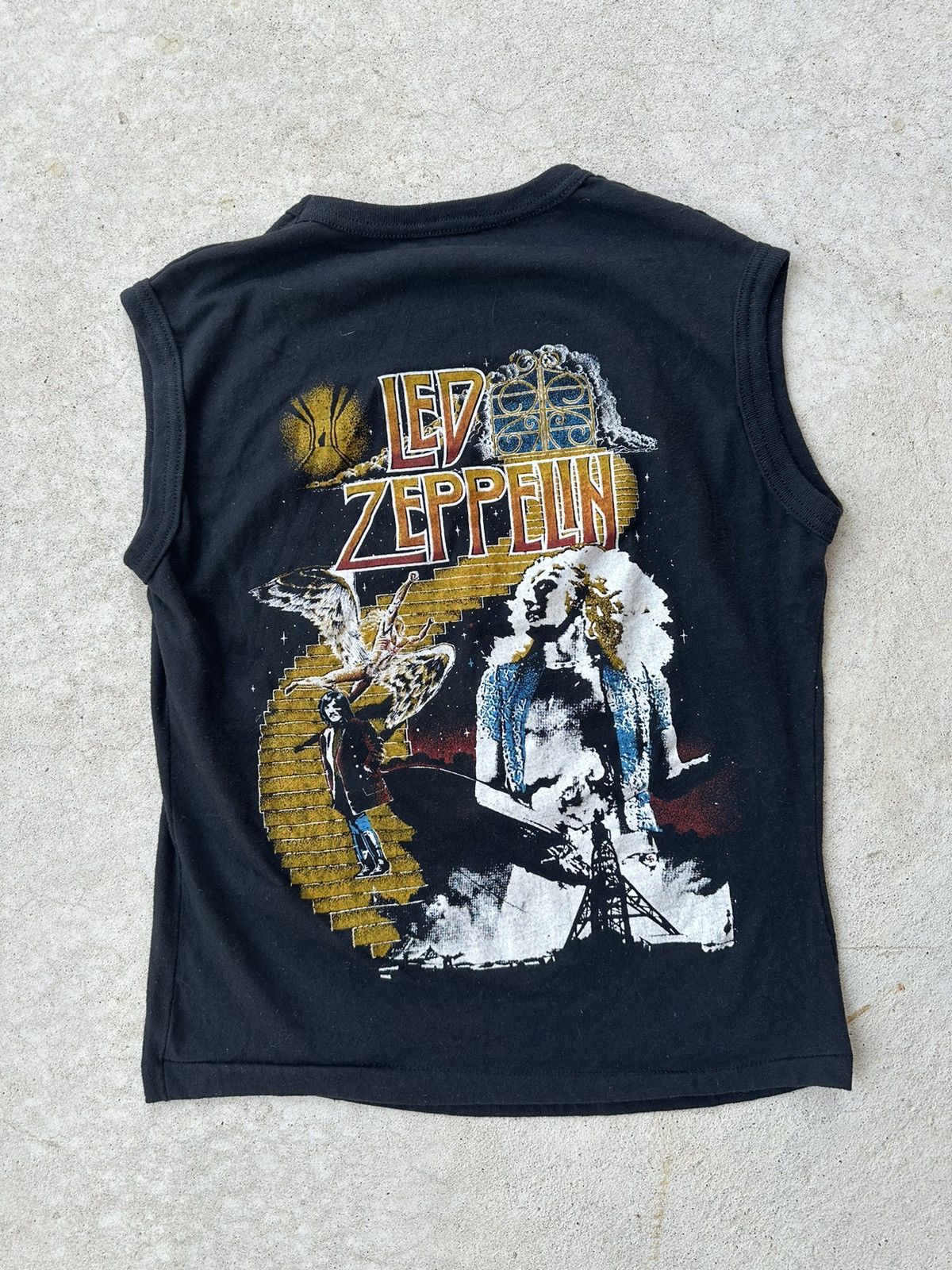 Led Zeppelin × Vintage 1970’s VINTAGE LED ZEPPELIN T-SHIRT Size US M / EU 48-50 / 2 - 2 Thumbnail