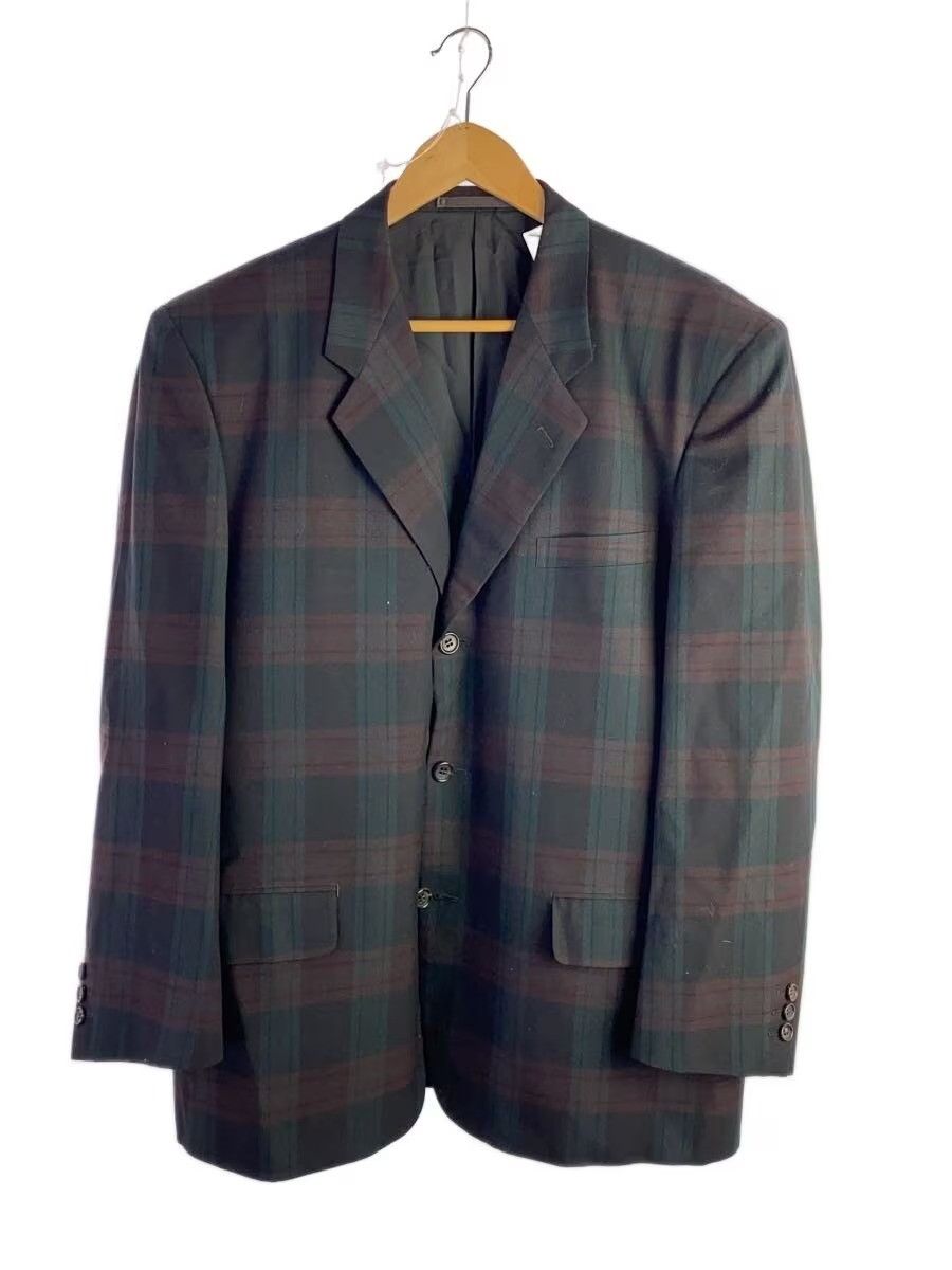 Comme des Garcons Homme 1991 Checkered Wool Jacket Size US M / EU 48-50 / 2 - 1 Thumbnail