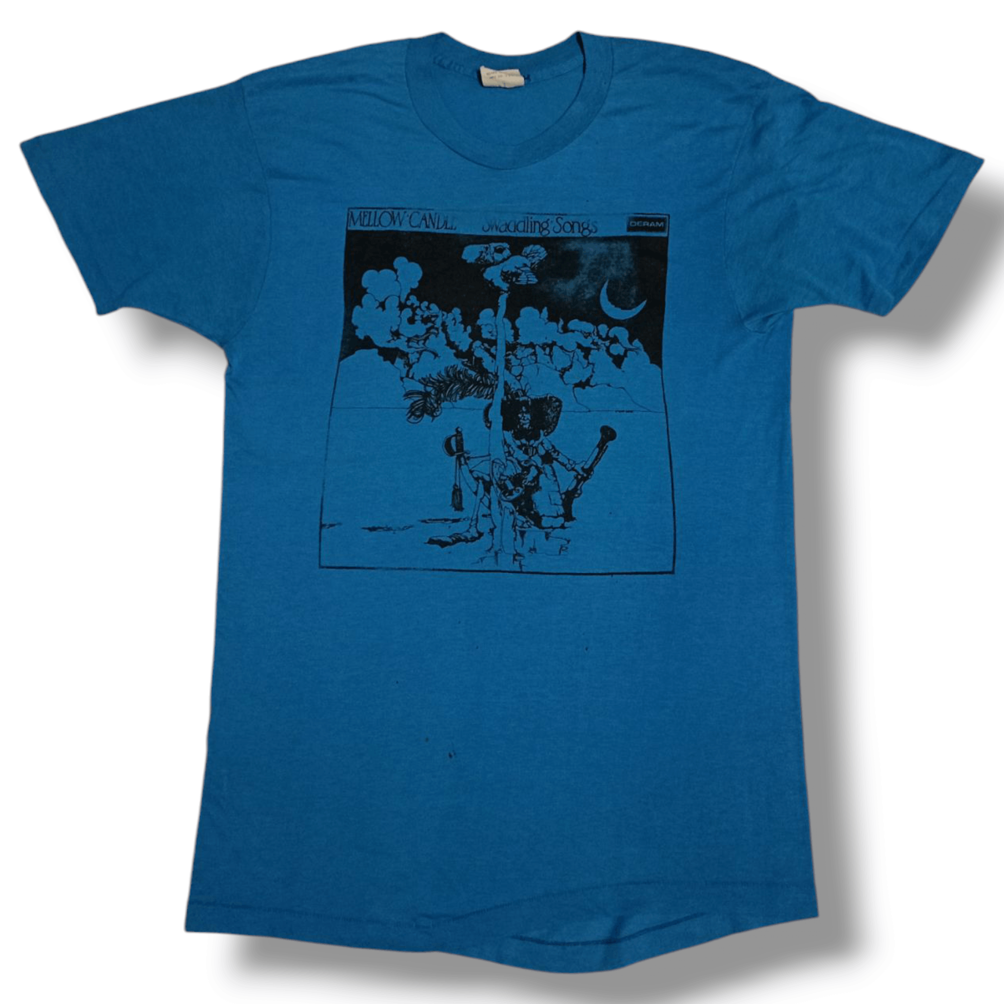 Band Tees × Vintage Vintage rare 70s mellow cande band T shirt Size US L / EU 52-54 / 3 - 1 Thumbnail