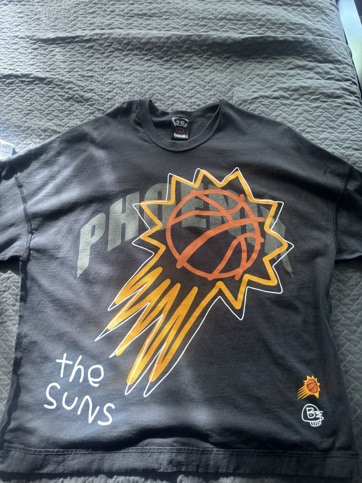 NBA NBA Lab x B2SS Phoenix Suns Tee Size US L / EU 52-54 / 3 - 1 Thumbnail