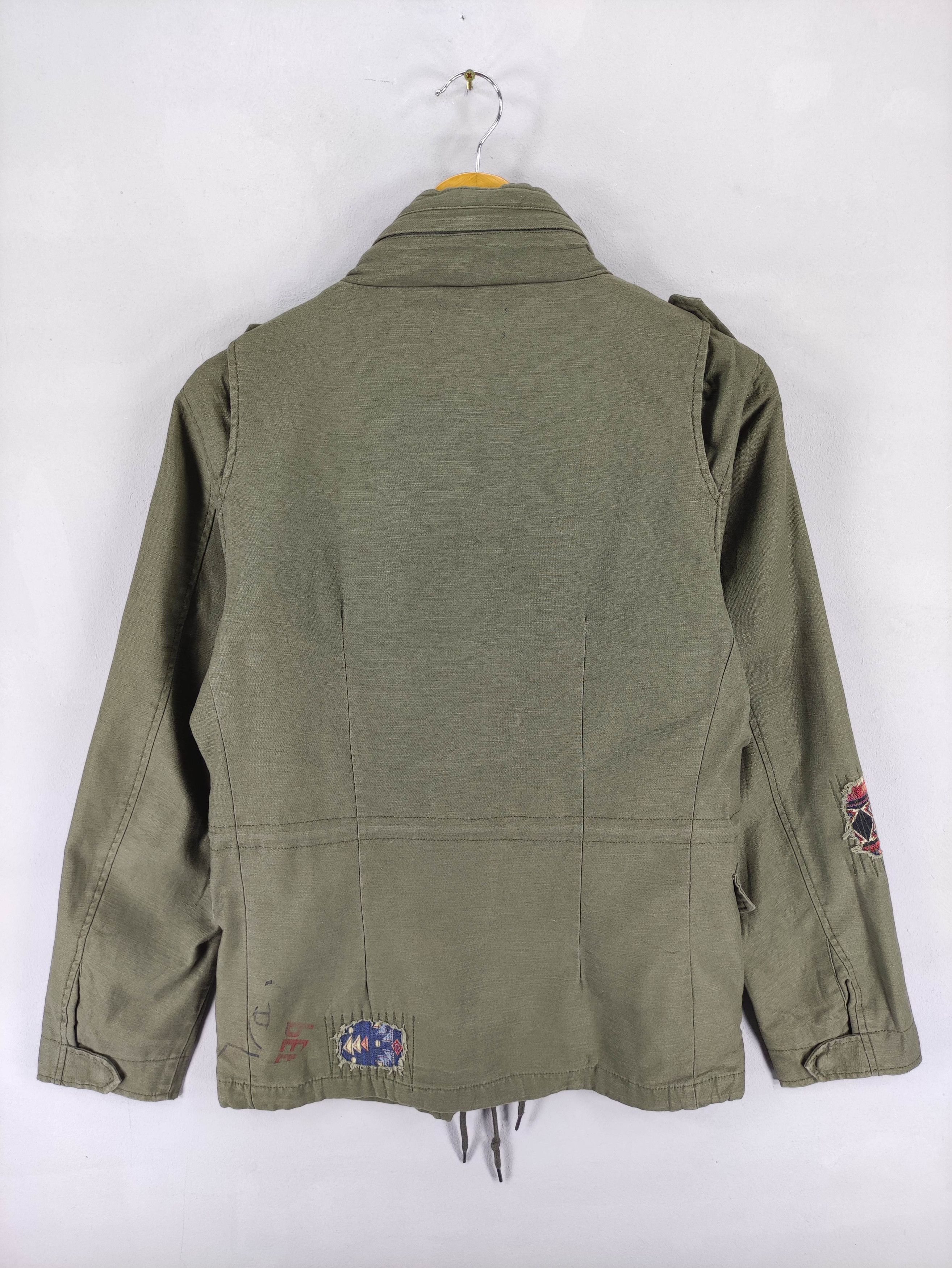 Japanese Brand Vintage Diviner Military Style Jacket Zipper With Hoodie Size US M / EU 48-50 / 2 - 14 Thumbnail