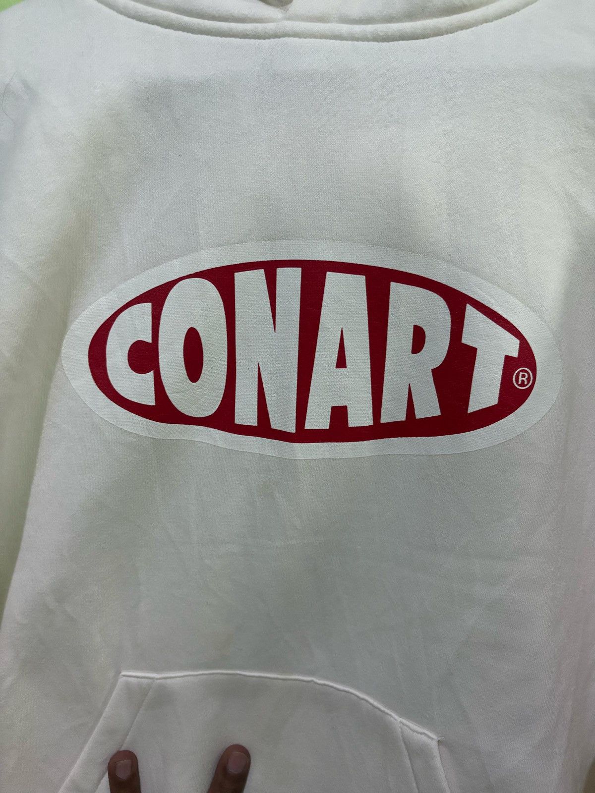 Rap Tees × Vintage VTG Conart Hoodie Big Logo Design HipHop Group Art Design Size US L / EU 52-54 / 3 - 7 Thumbnail