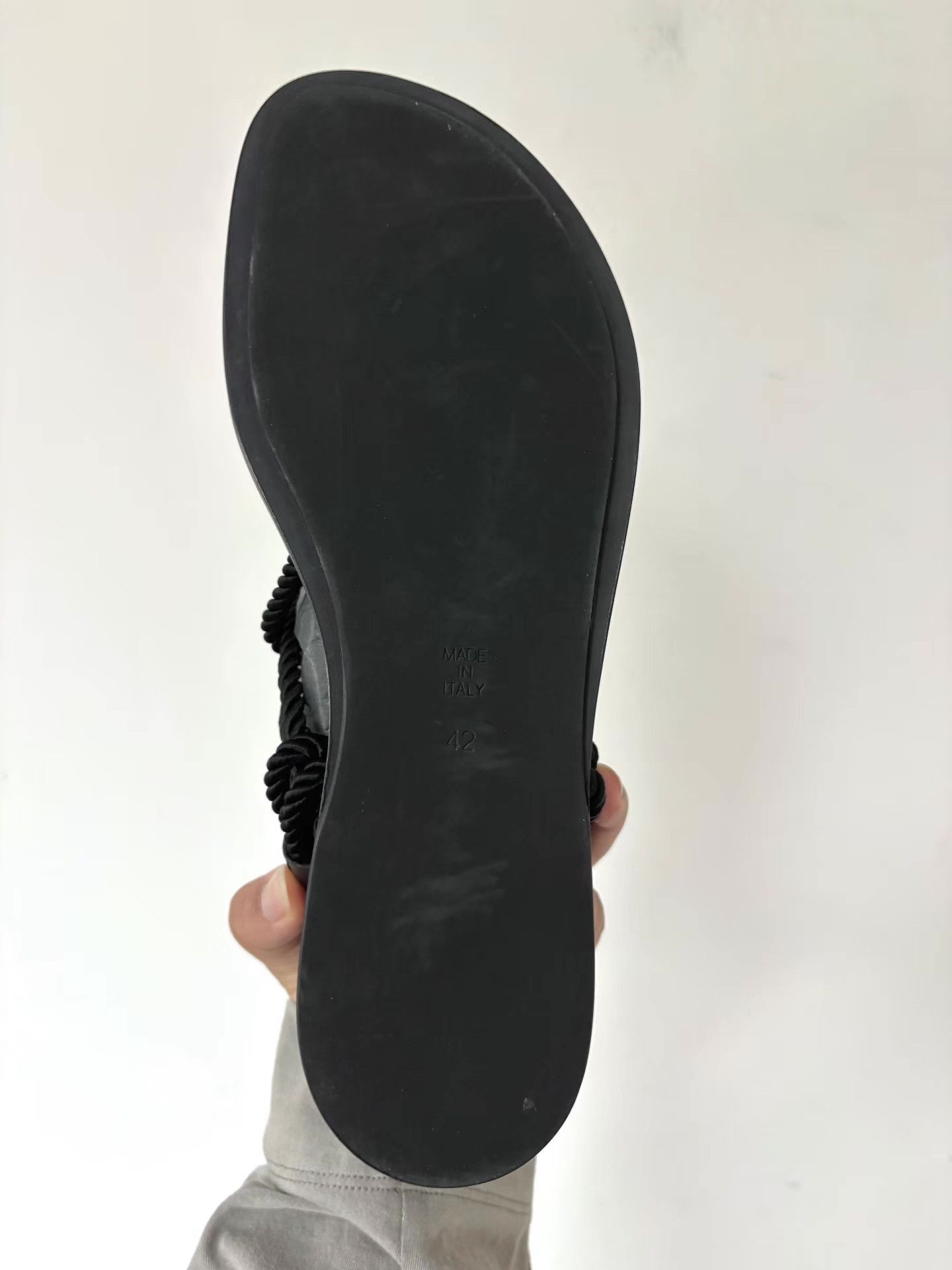 Ann Demeulemeester Ann Demeulemeester 20SS Men's Strappy Sandals Ｑ21 Size US 8.5 / EU 41-42 - 4 Thumbnail